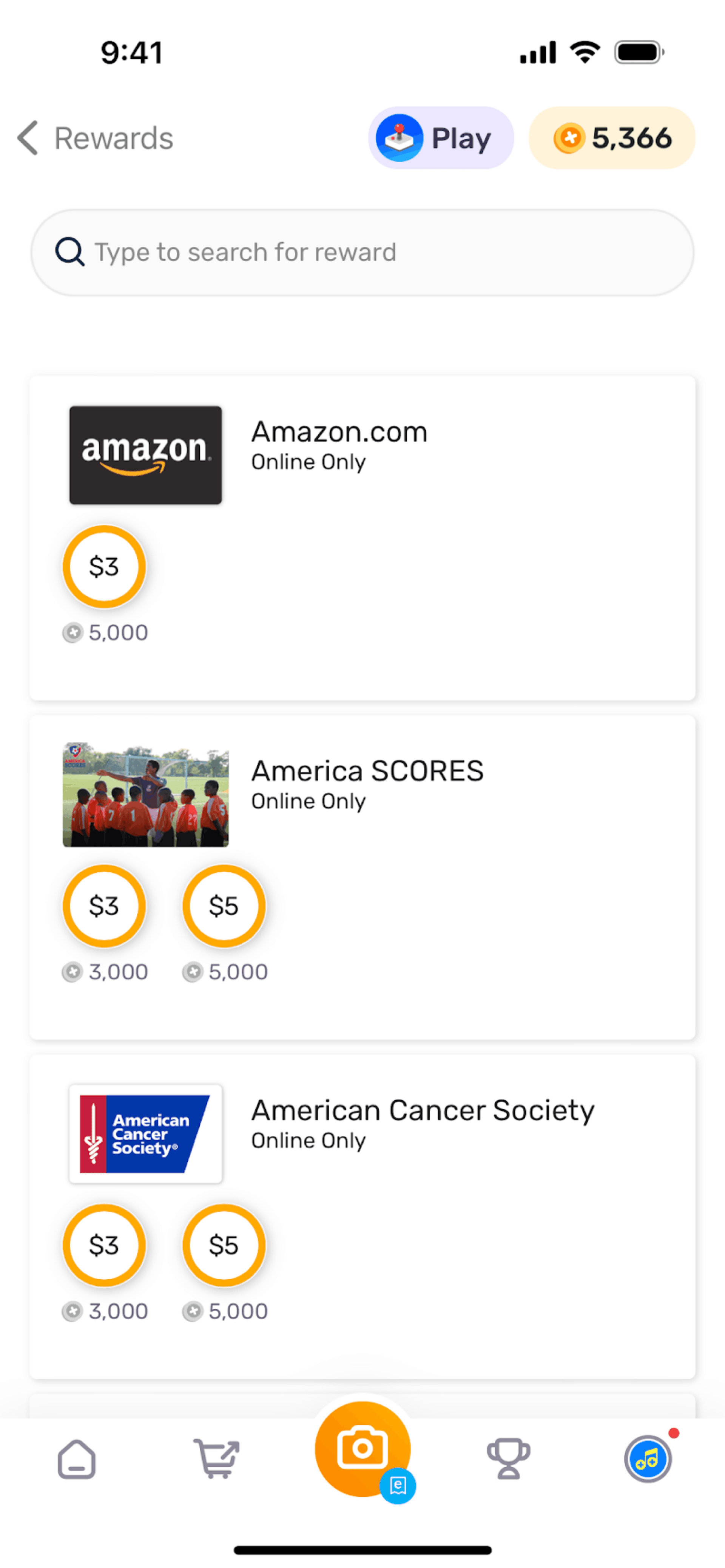 Fetch iOS Shopping interface screenshot 21