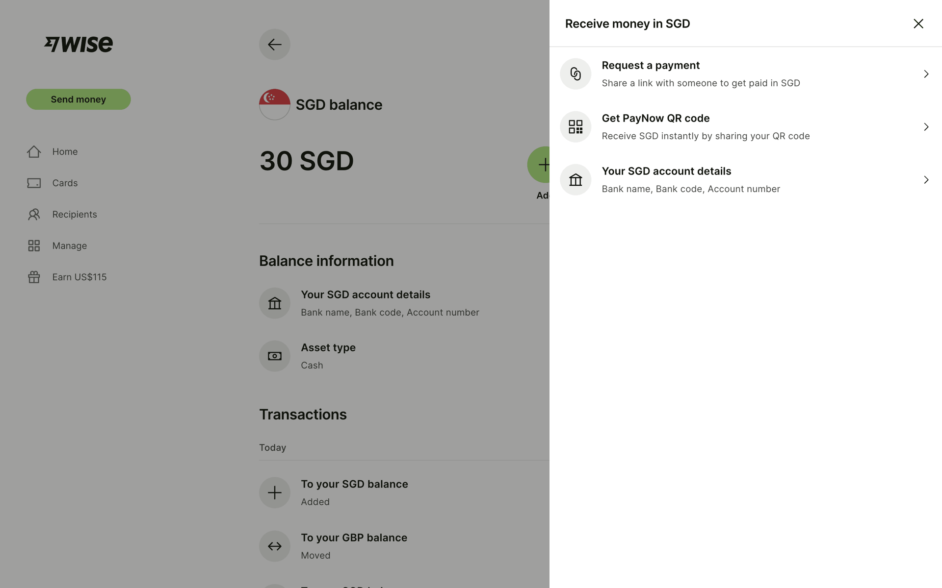 Wise Web Finance interface screenshot 6