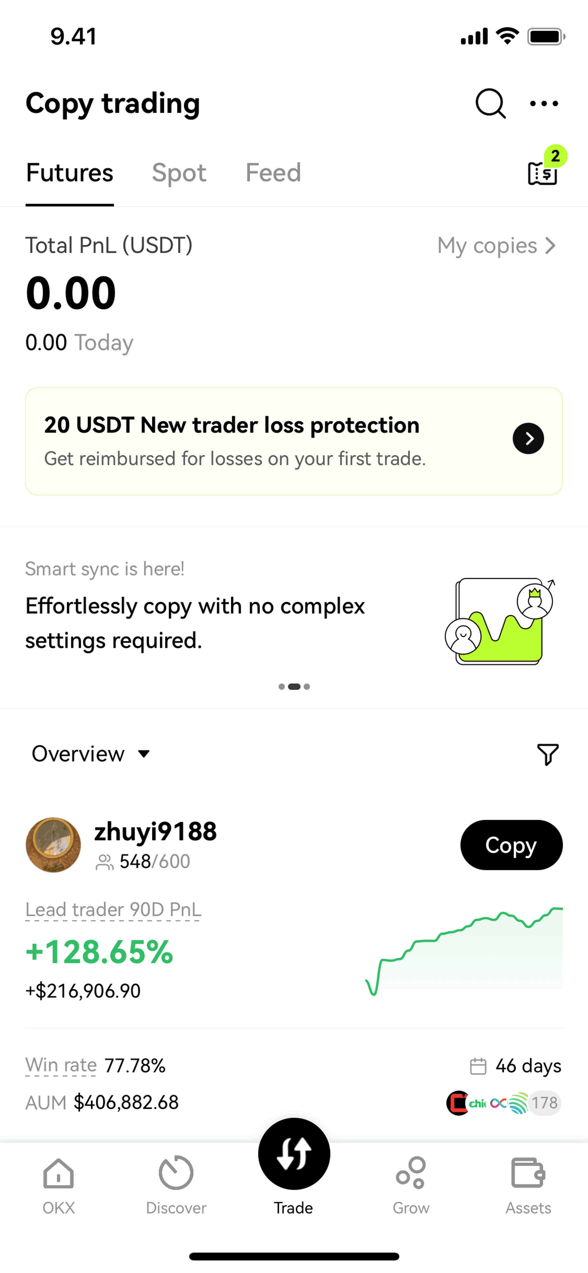 OKX iOS Finance interface screenshot 17