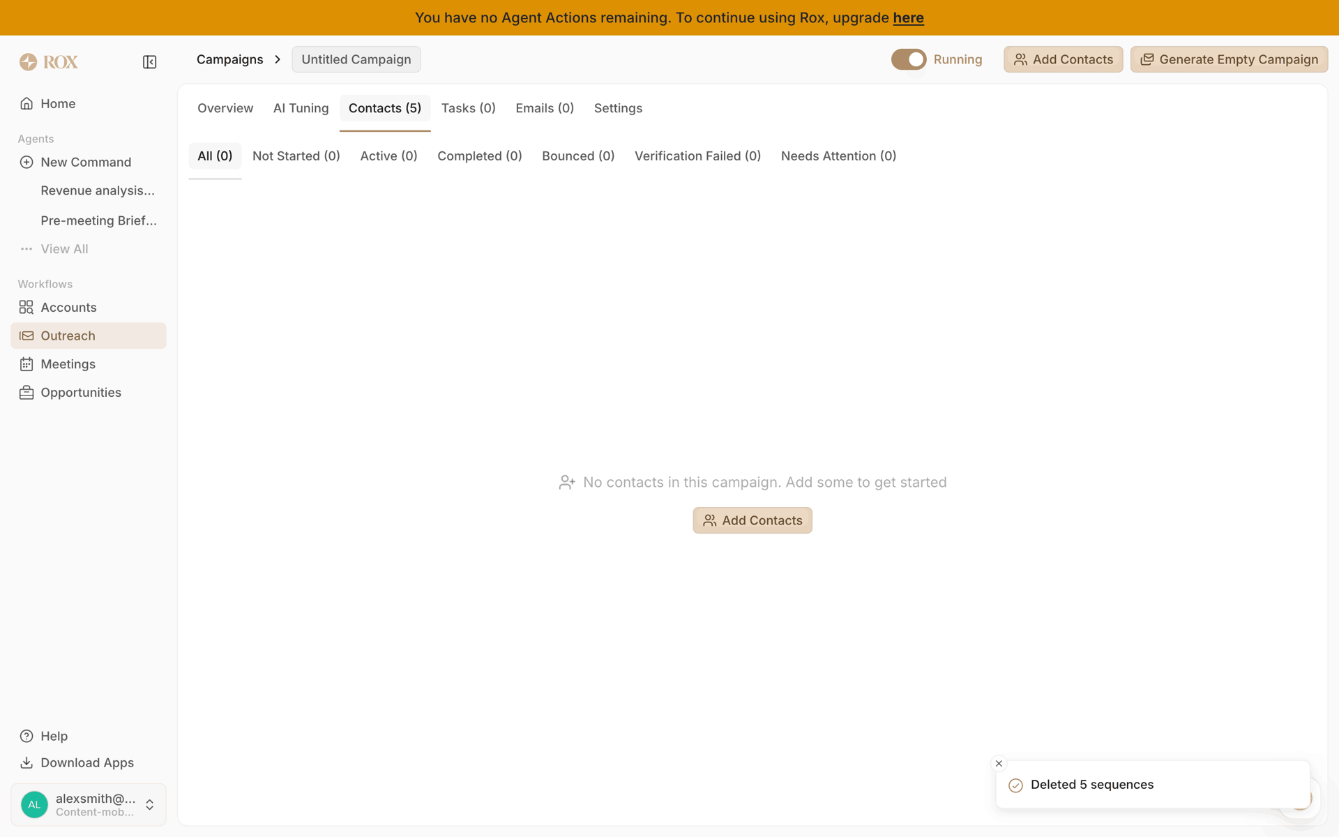 Rox Web Business interface screenshot 19