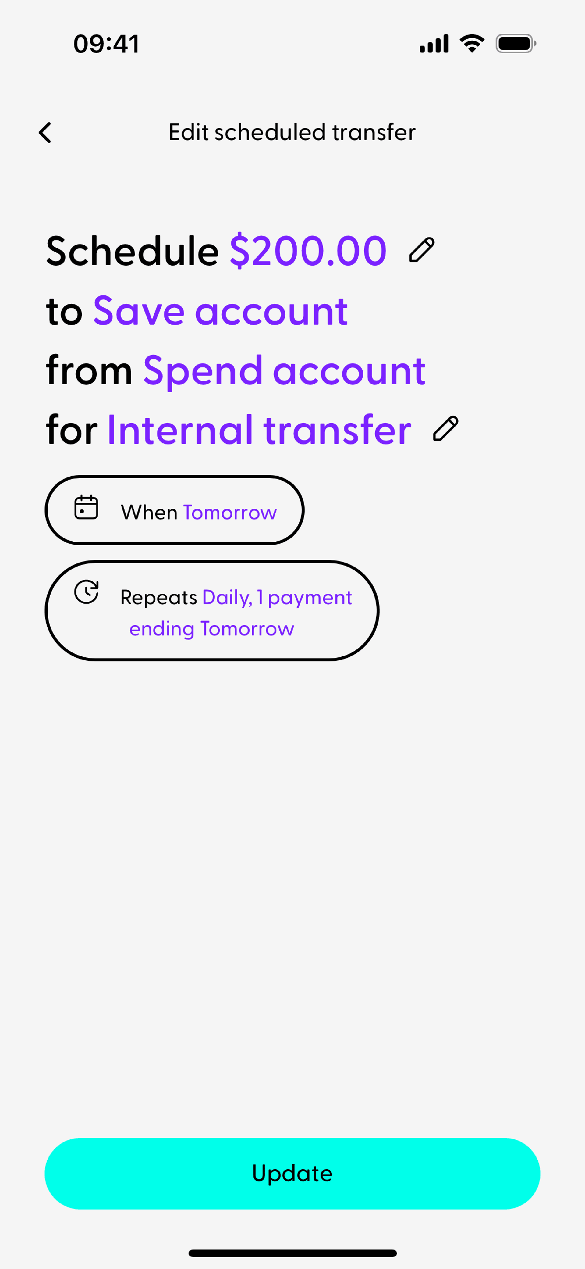 Ubank Money App iOS Finance interface screenshot 5