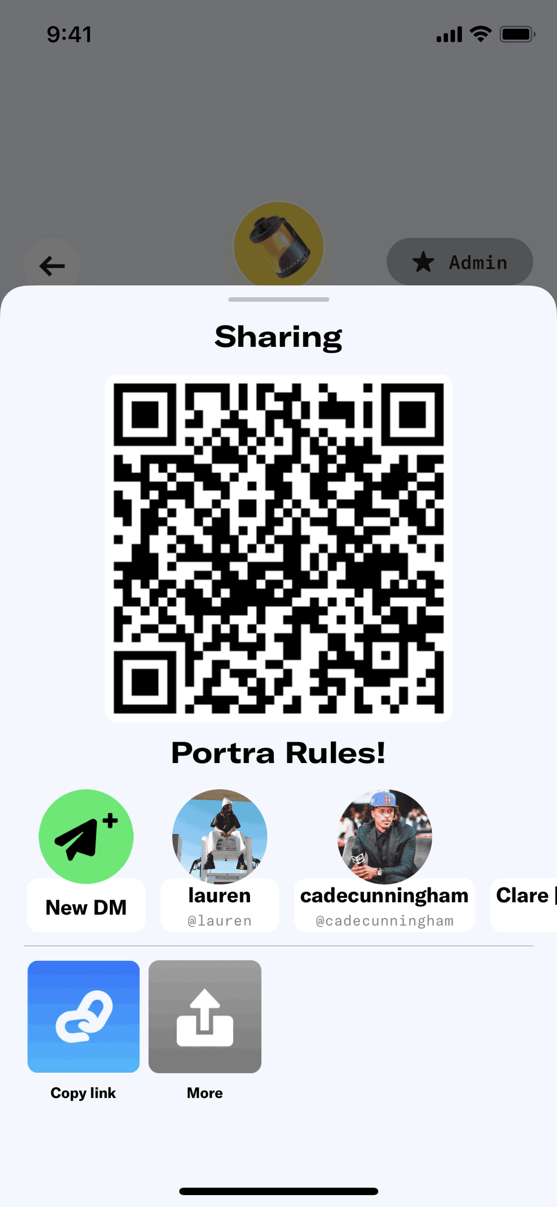 Dispo iOS Photo & Video interface screenshot 21