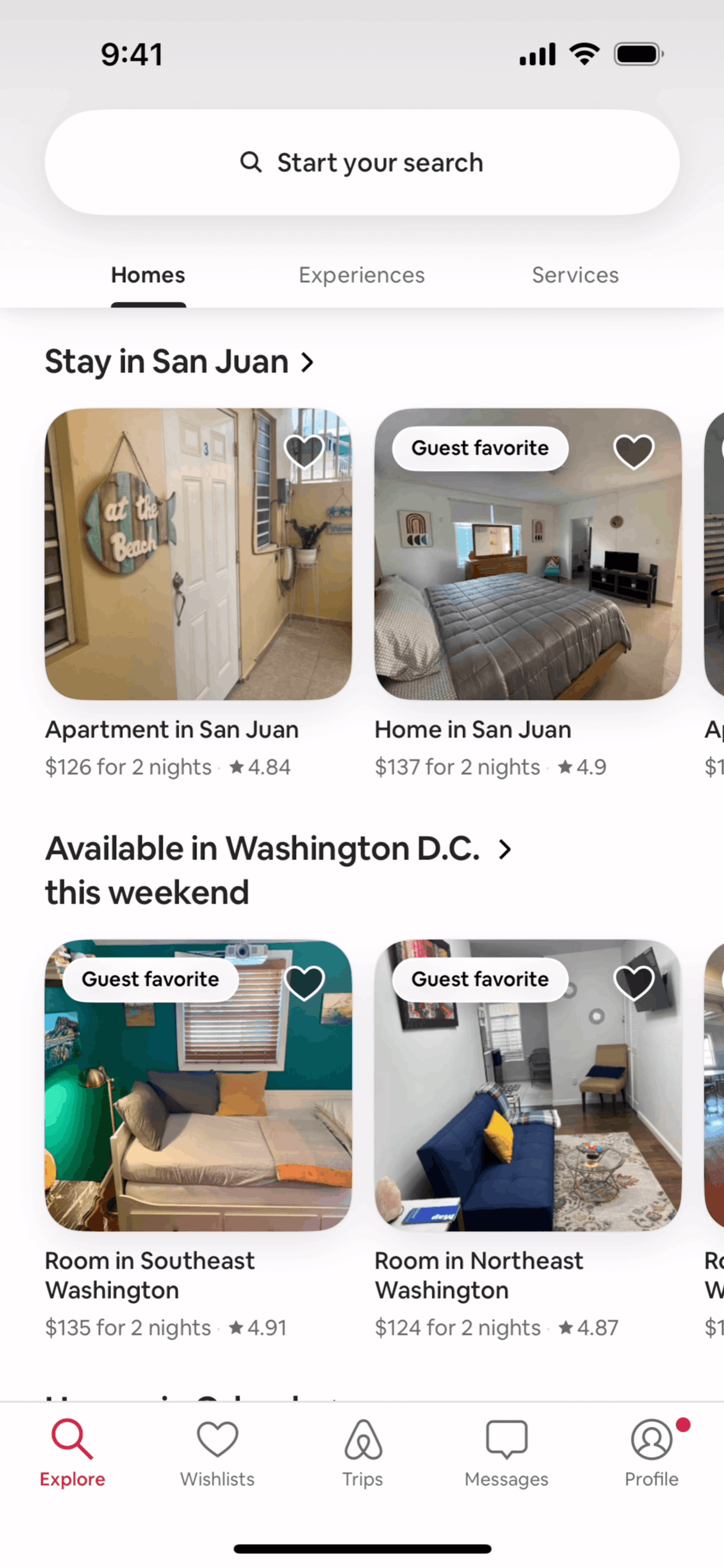 Airbnb iOS Real Estate interface screenshot 18