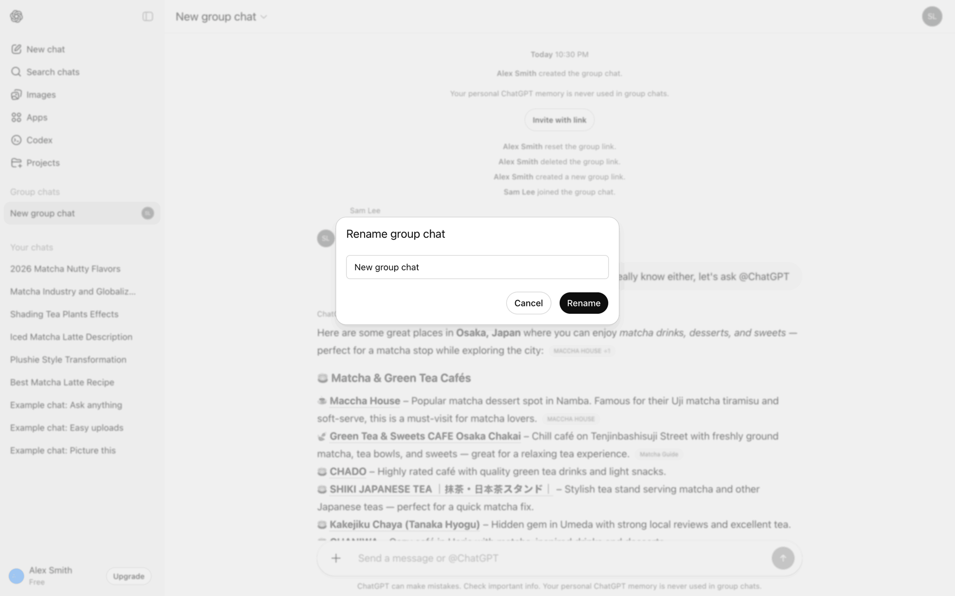 ChatGPT Web AI interface screenshot 23