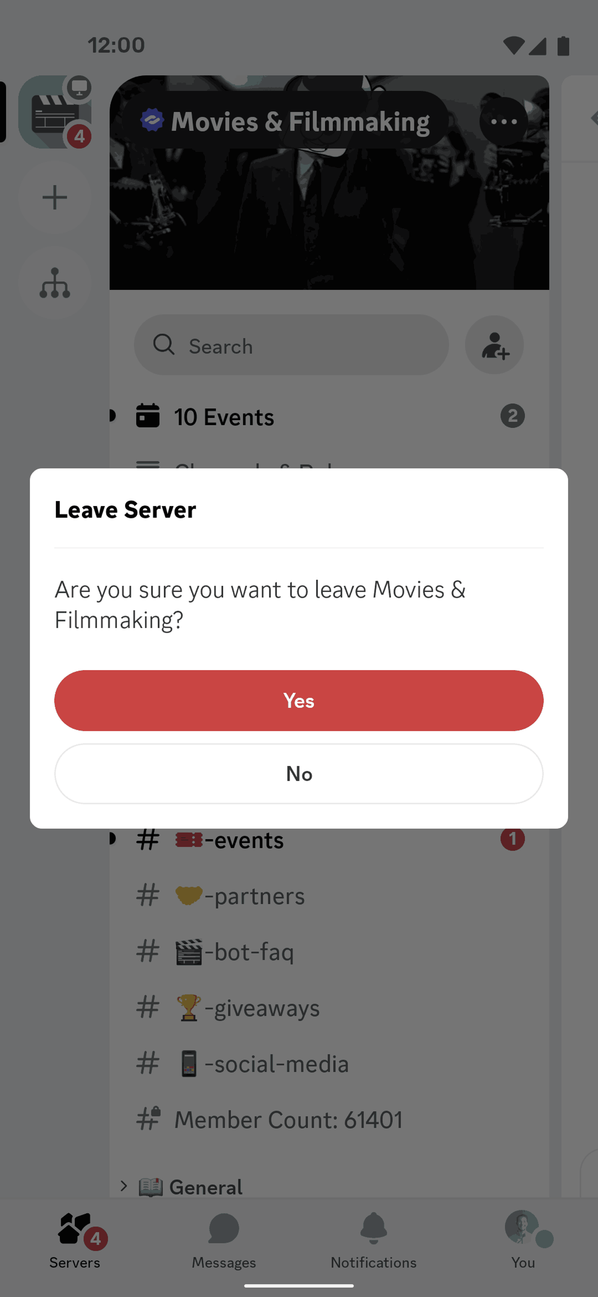 Discord Android Social Networking interface screenshot 11