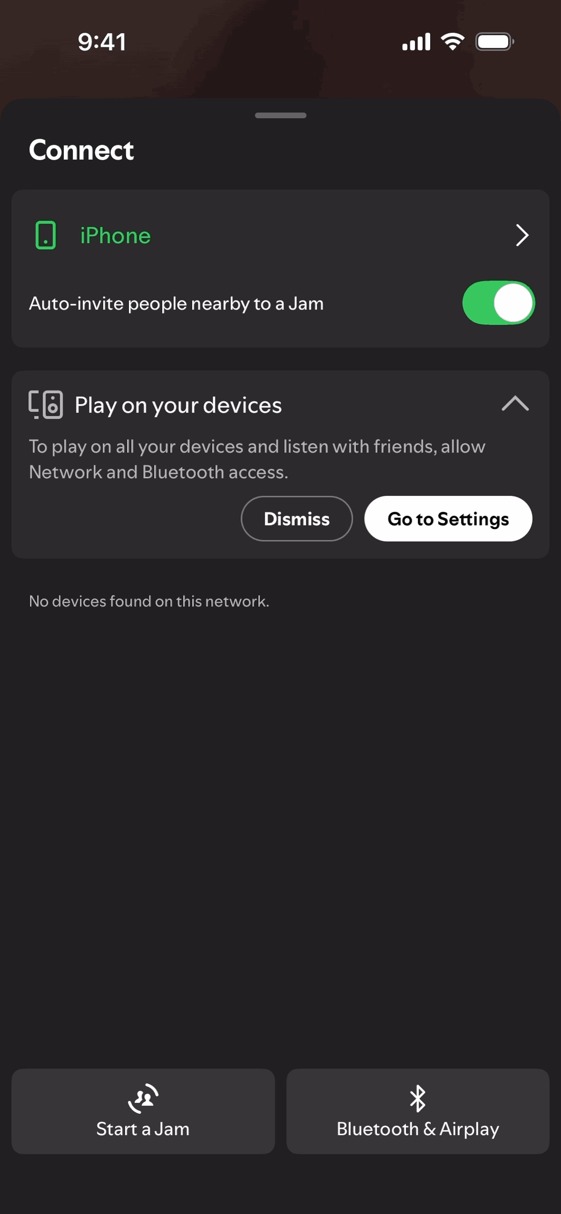 Spotify iOS Music & Audio interface screenshot 8