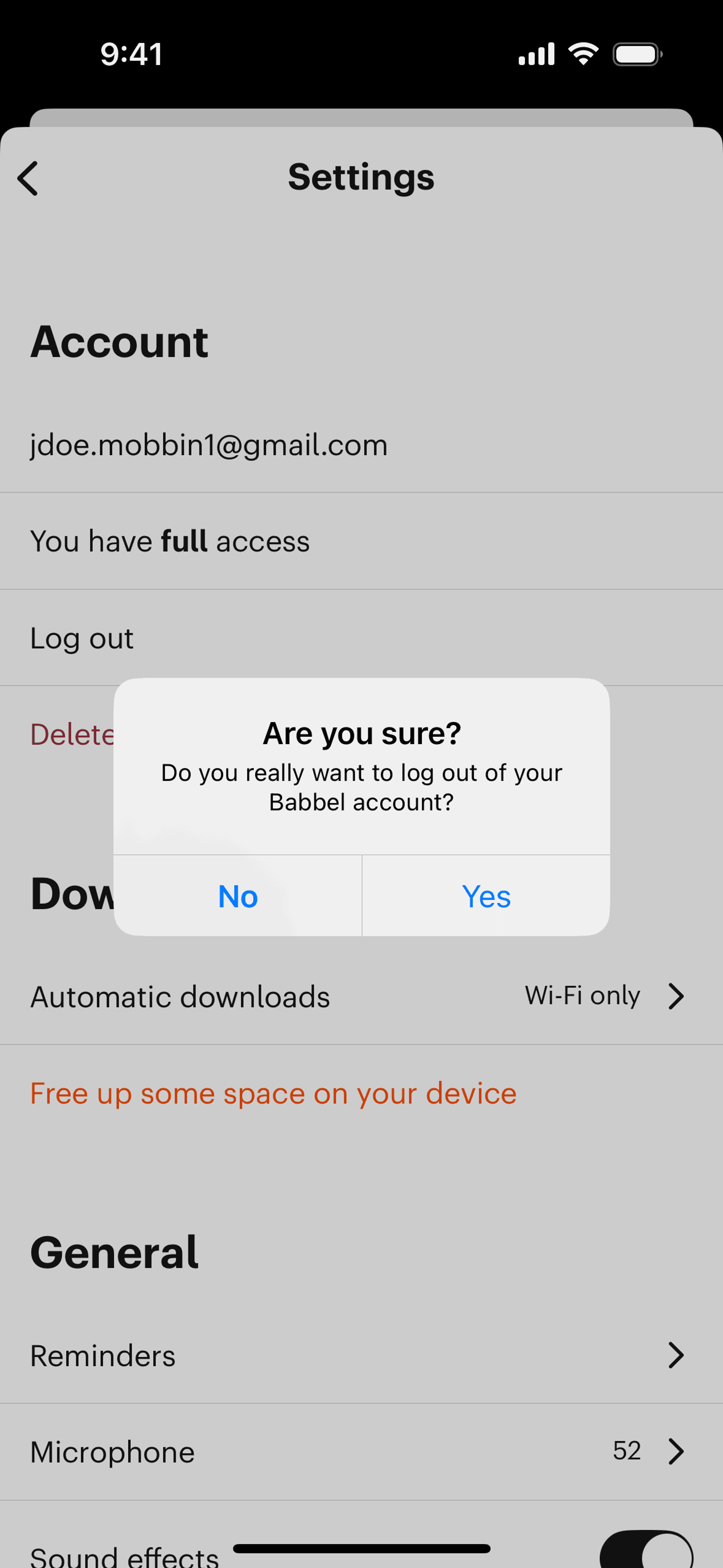 Babbel iOS Education interface screenshot 23