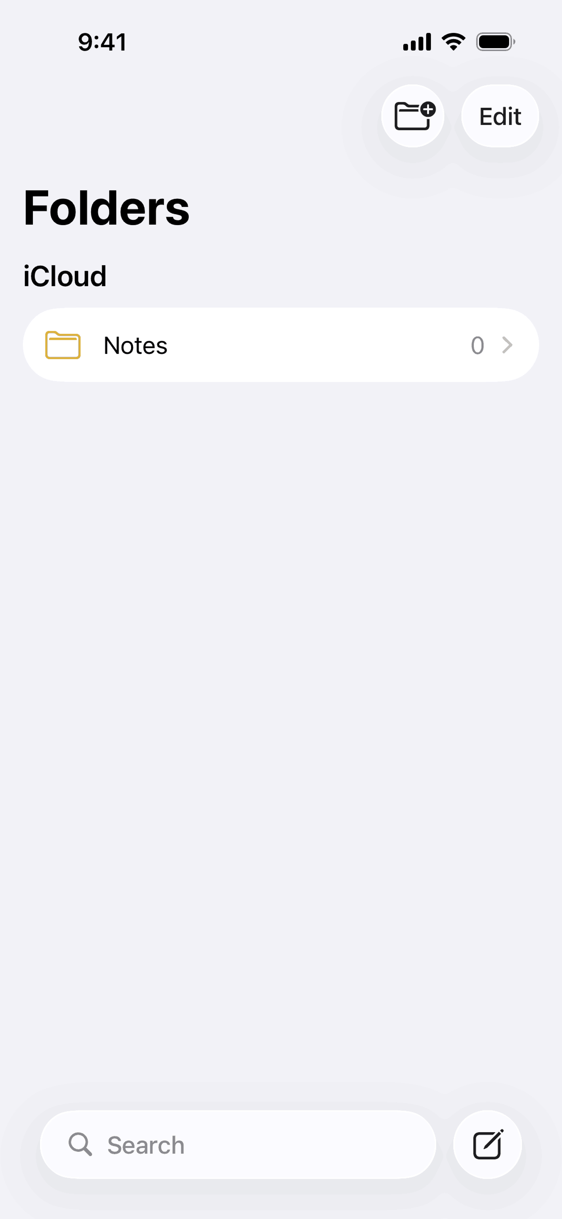 Apple Notes iOS Productivity interface screenshot 6