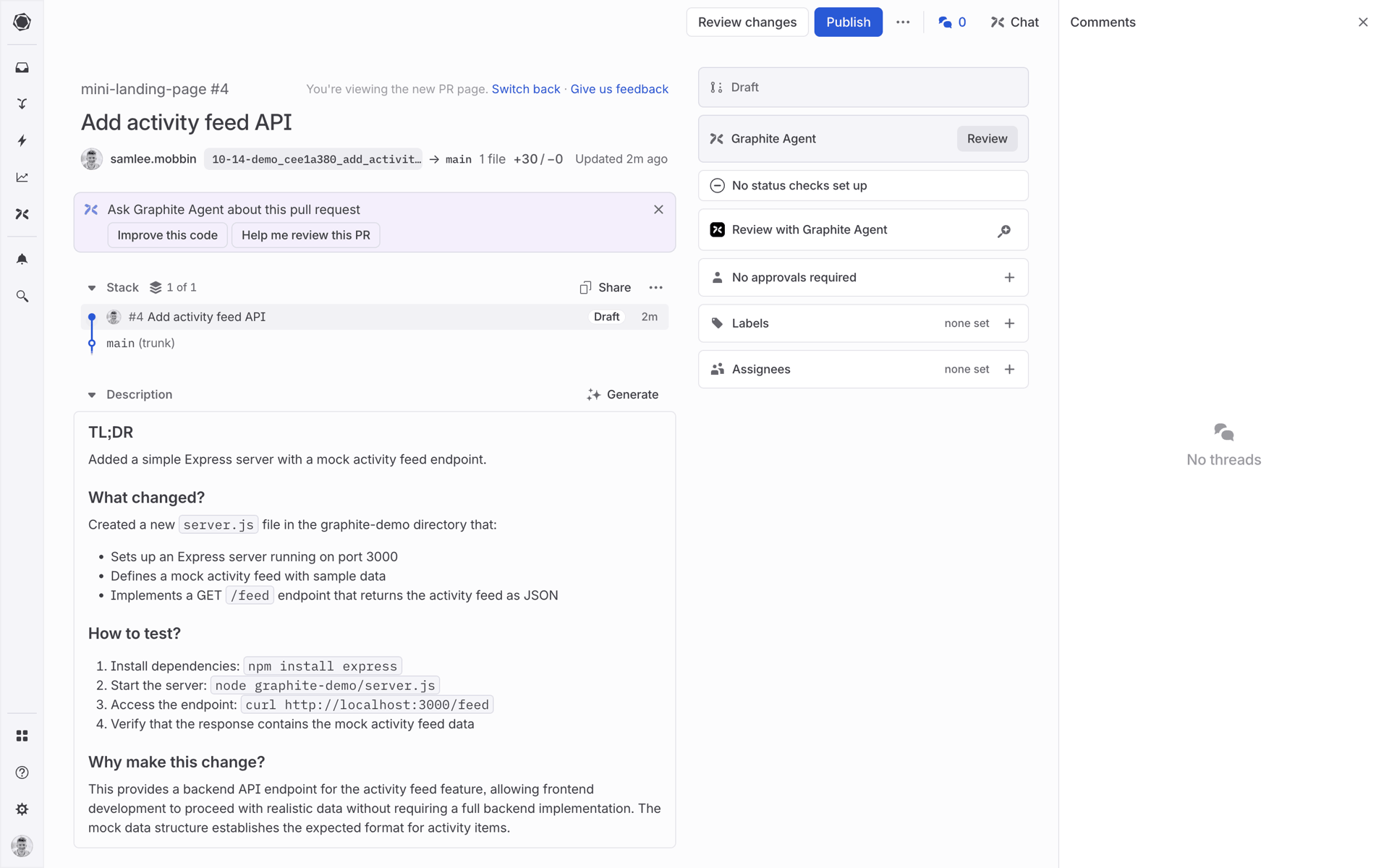 Graphite Web Developer Tools interface screenshot 21