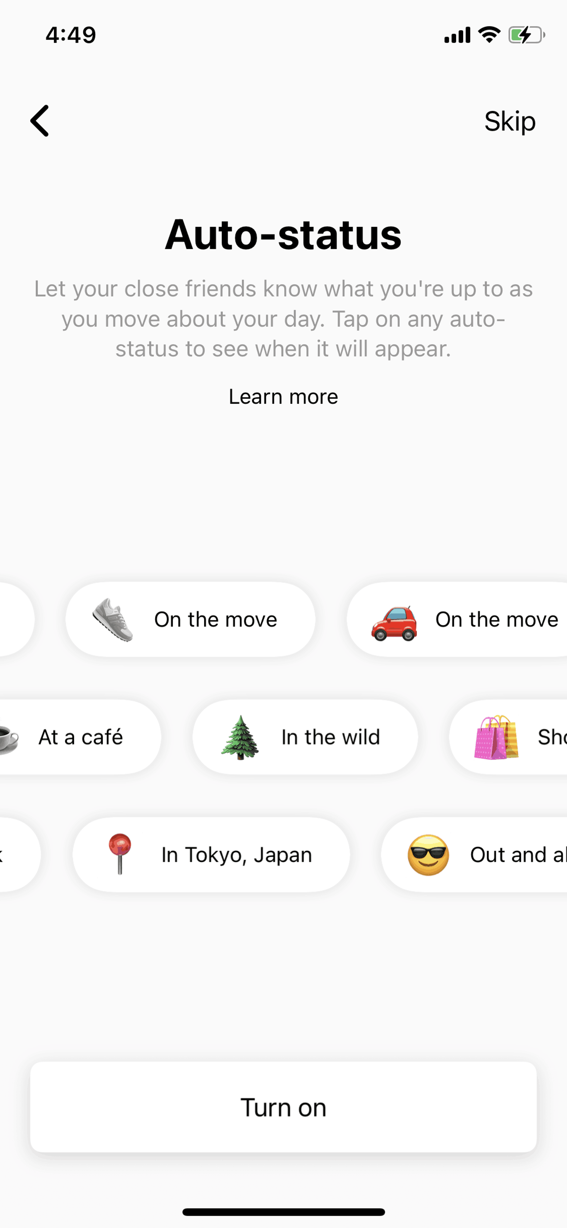Threads iOS Photo & Video interface screenshot 10