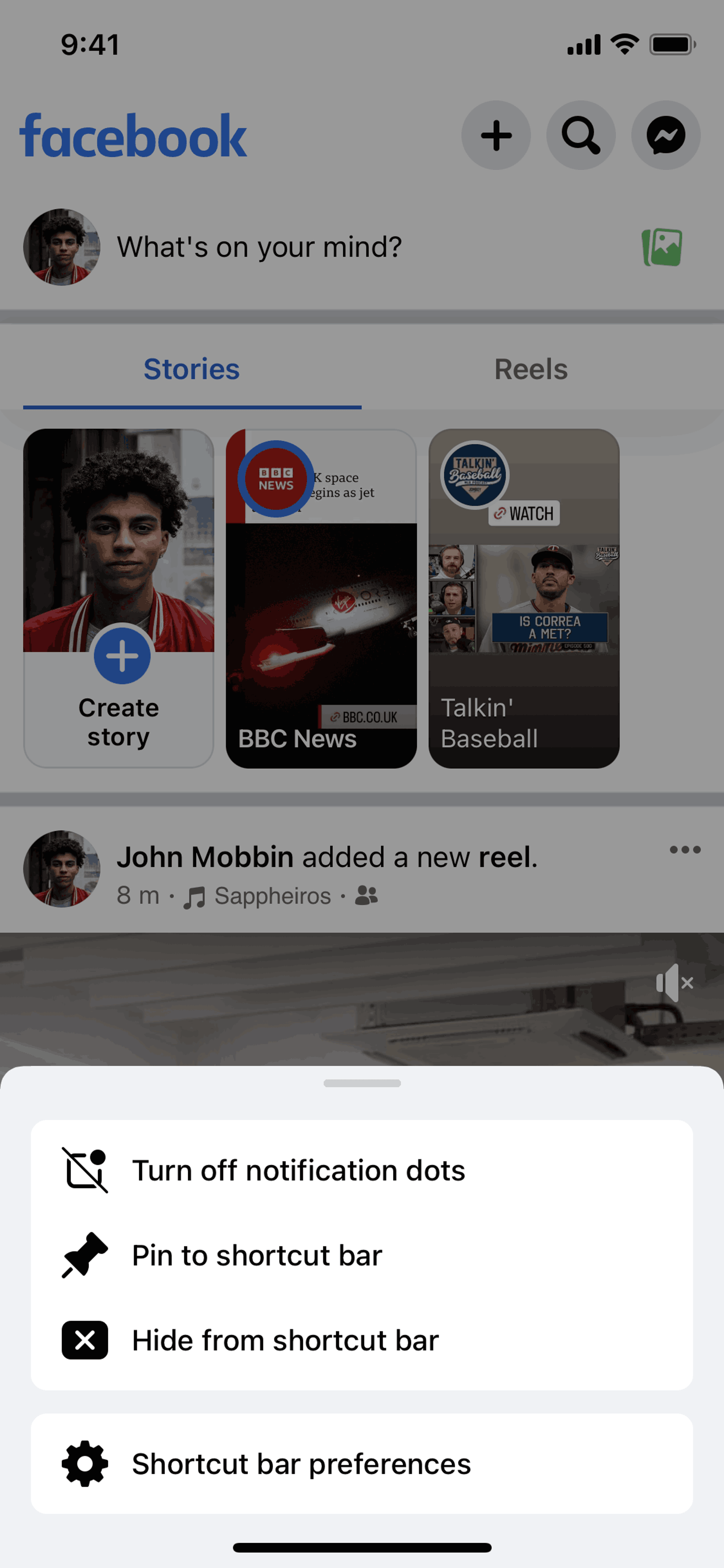 Facebook iOS Social Networking interface screenshot 8