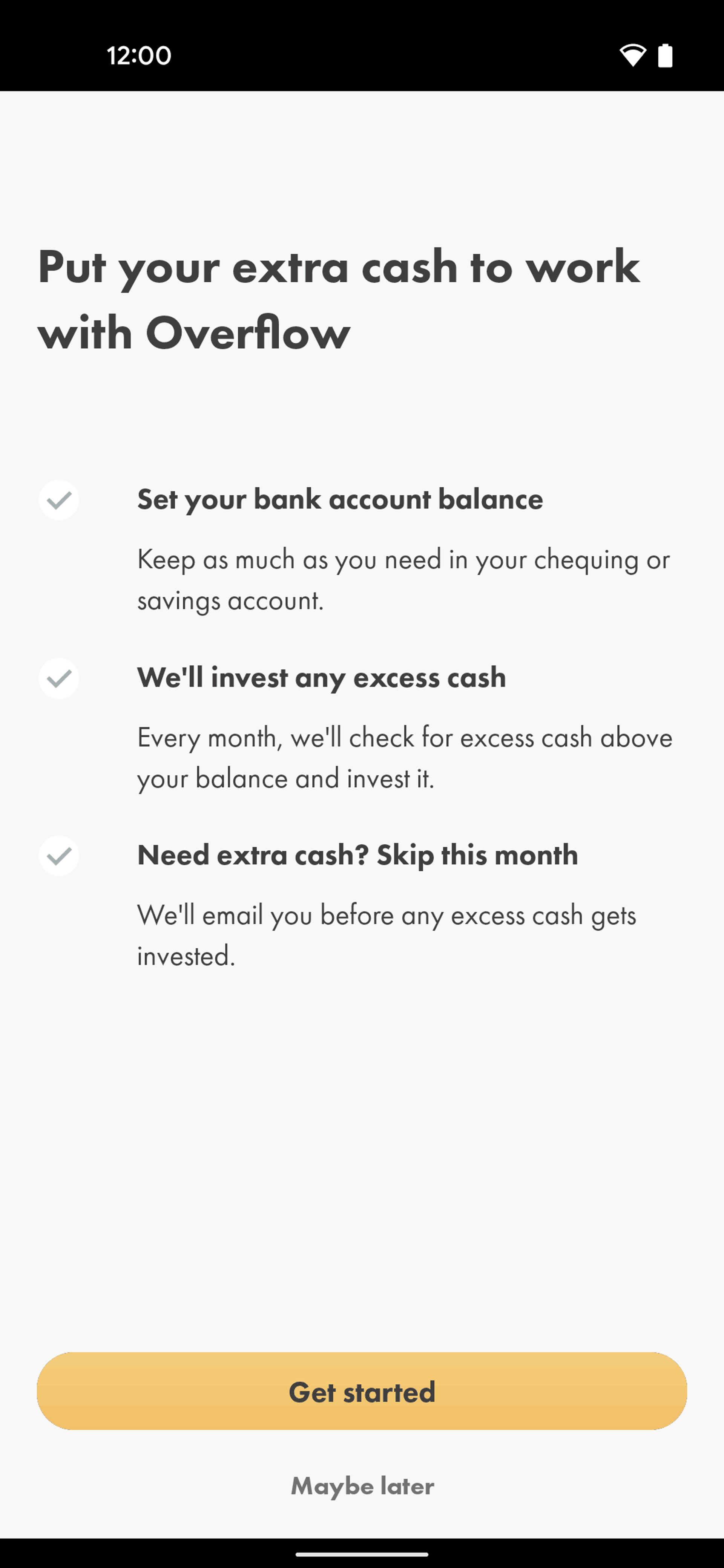 Wealthsimple Invest Android Finance interface screenshot 19