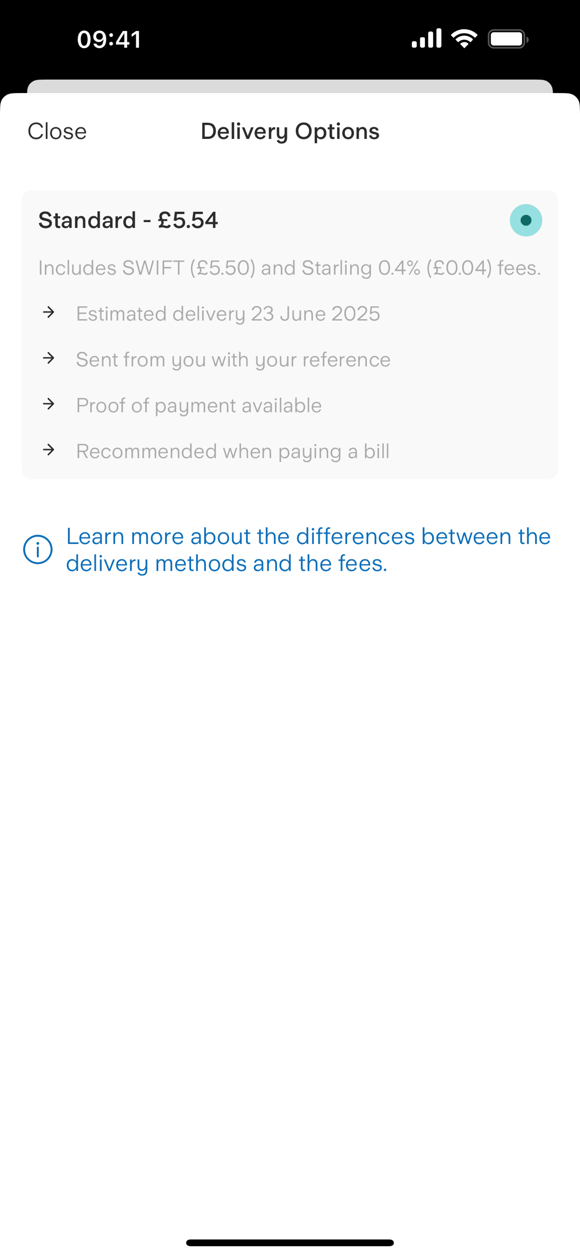 Starling Bank iOS Finance interface screenshot 18