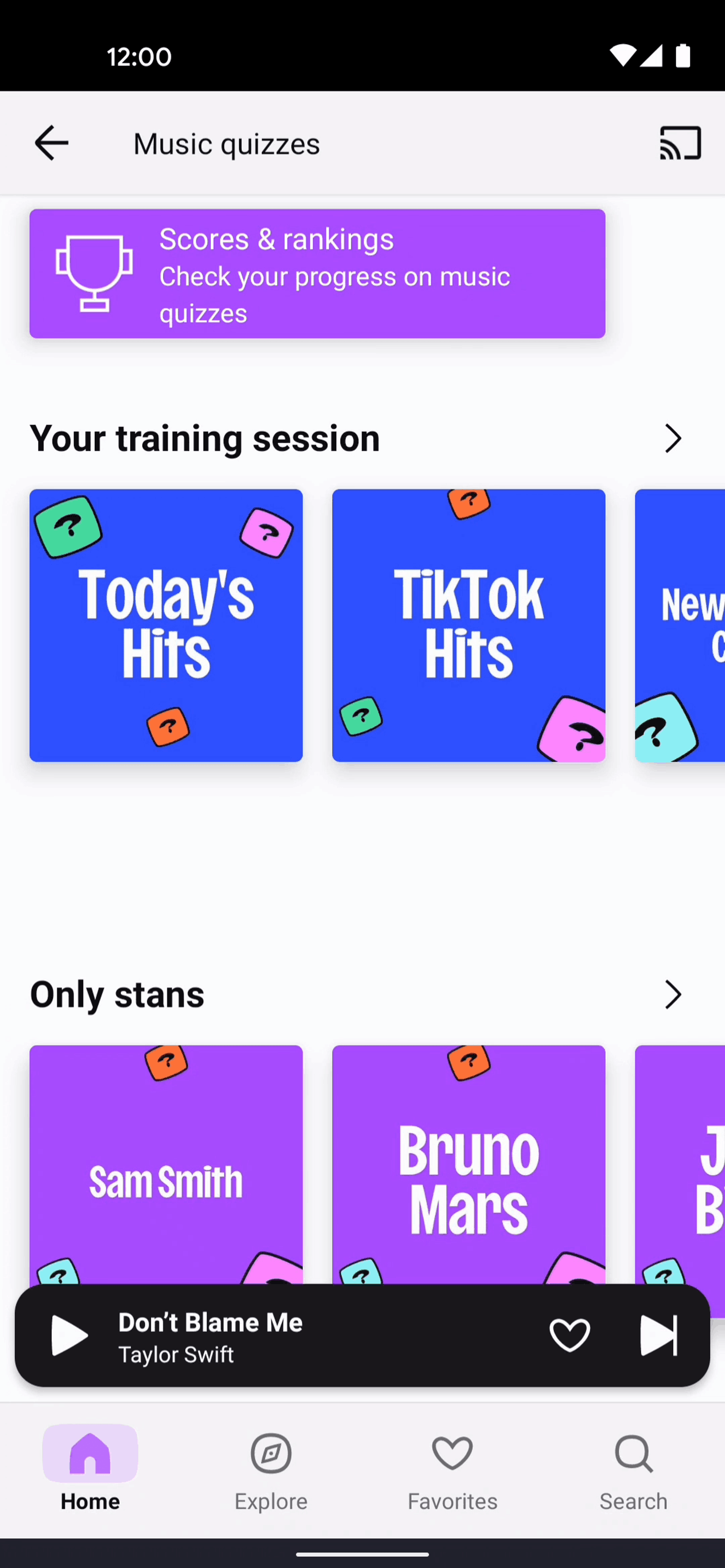 Deezer Android Entertainment interface screenshot 18