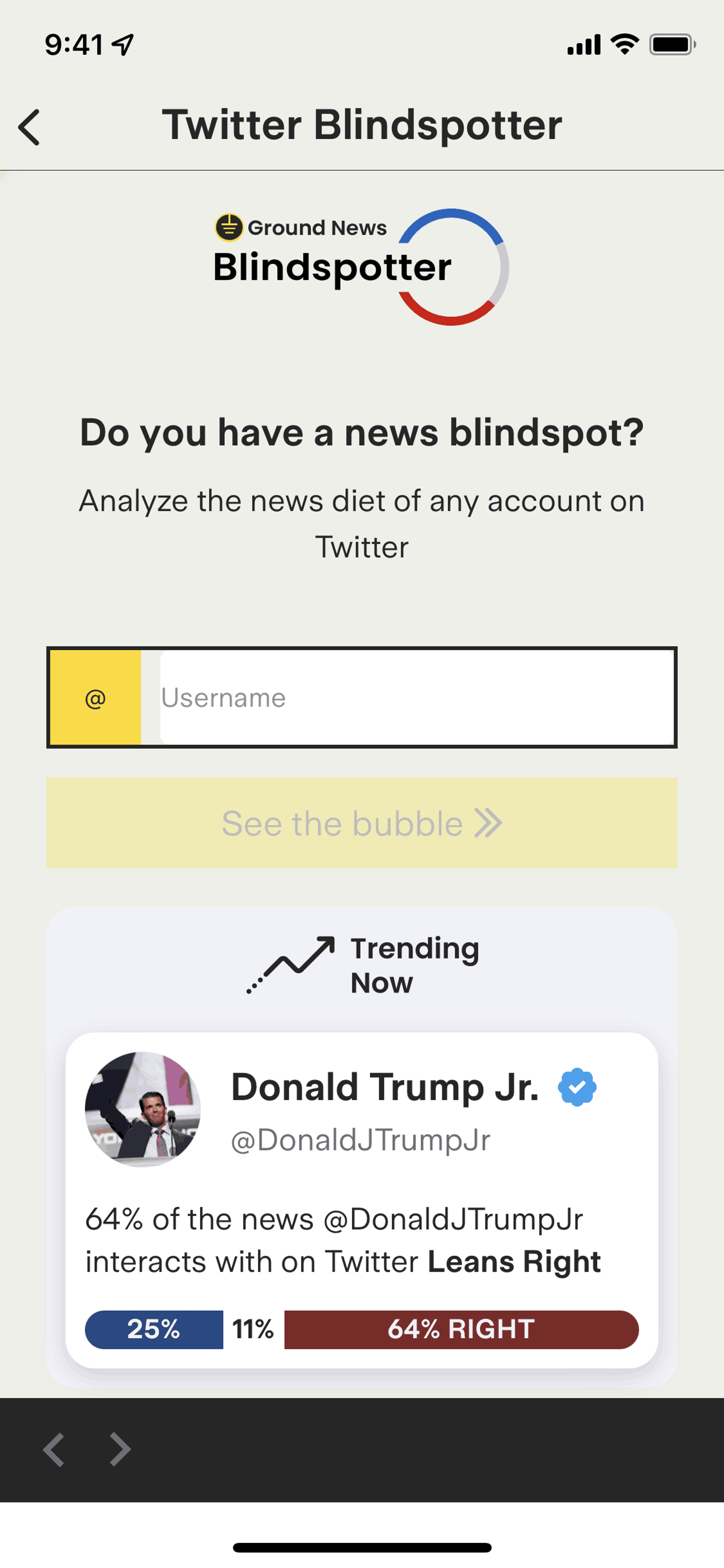 Ground News iOS News interface screenshot 20