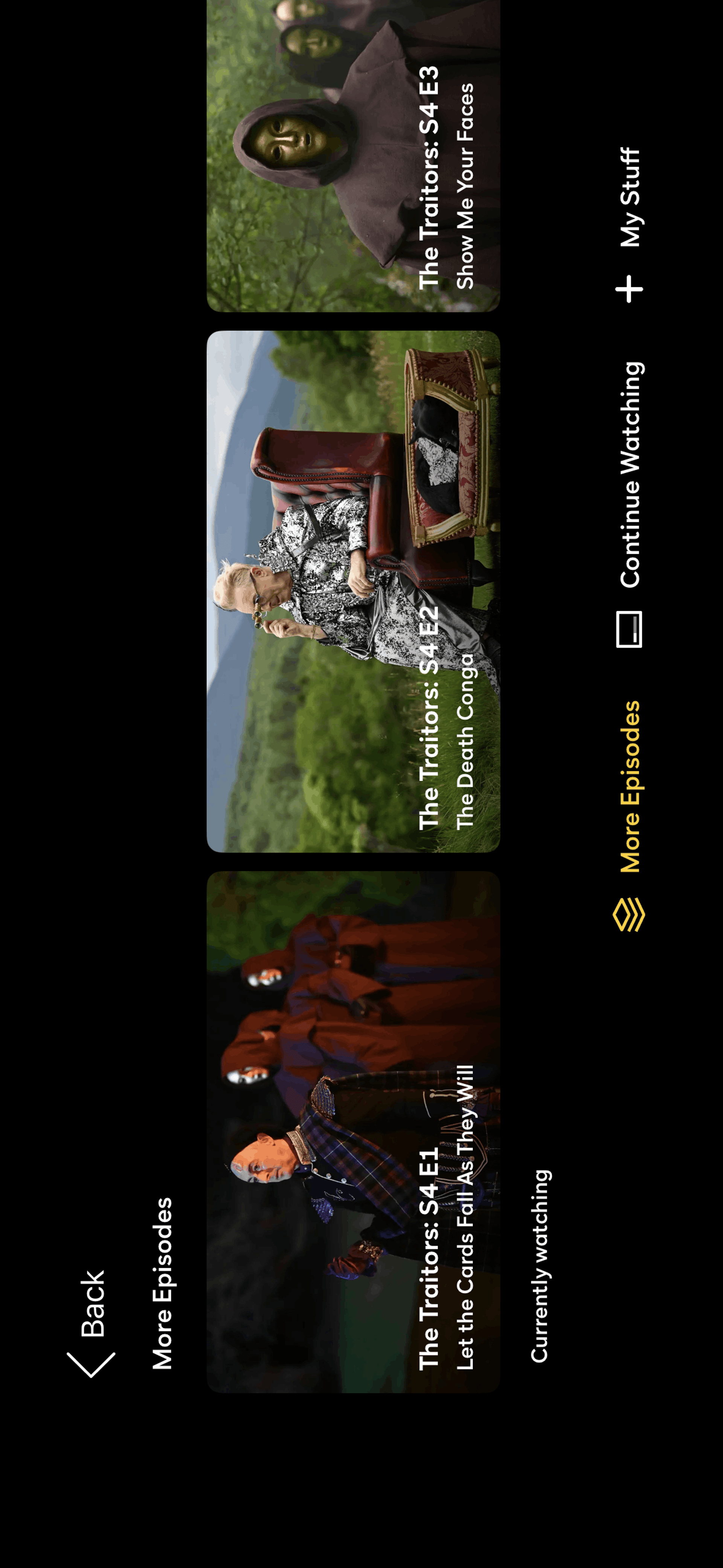 Peacock iOS Entertainment interface screenshot 20