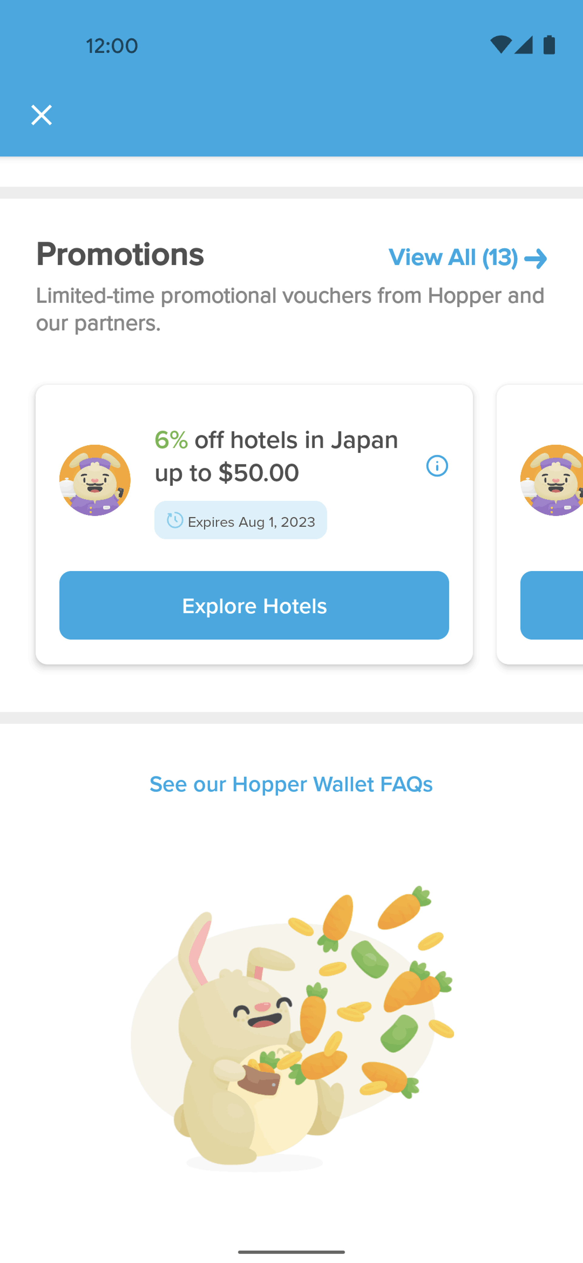 Hopper Android Travel & Transportation interface screenshot 20