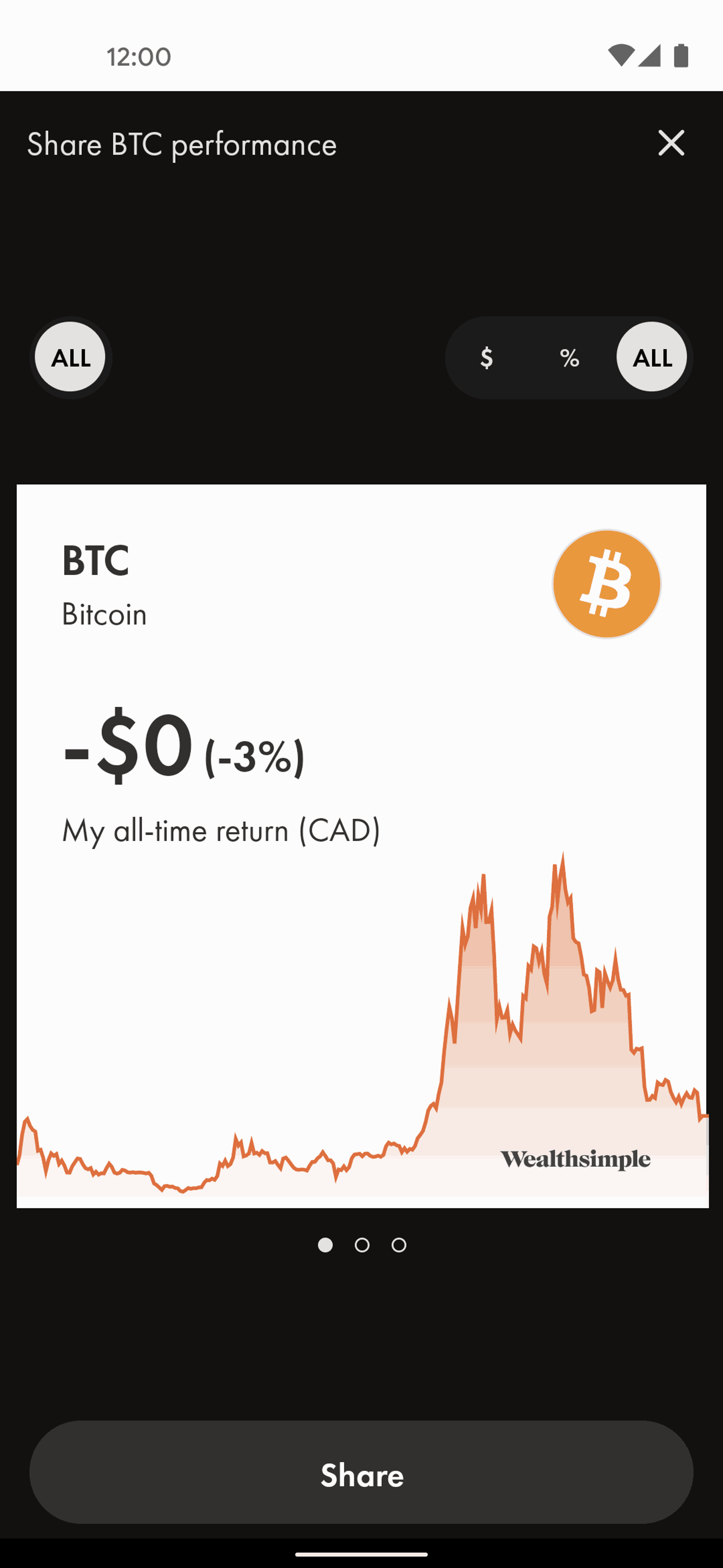Wealthsimple Android Finance interface screenshot 11