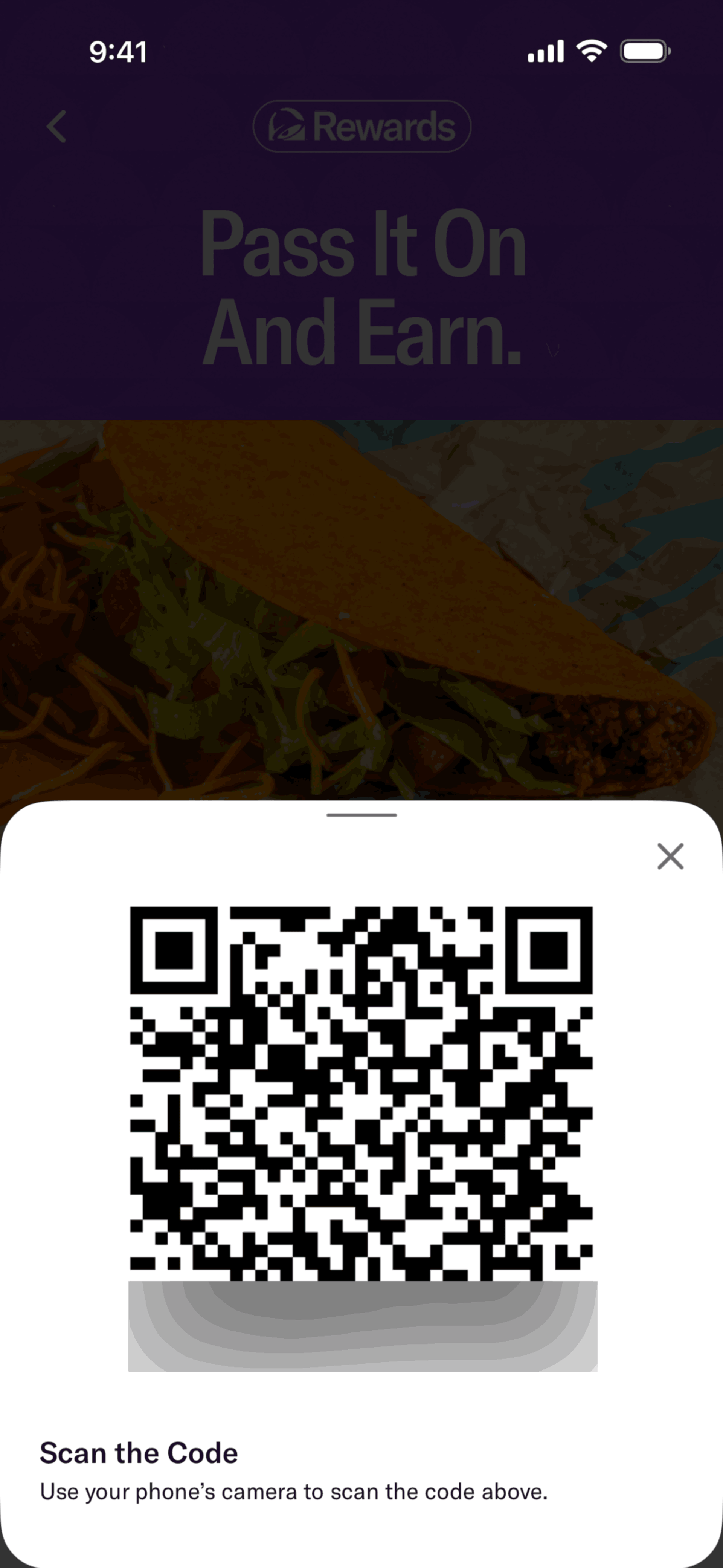 Taco Bell iOS Food & Drink interface screenshot 11