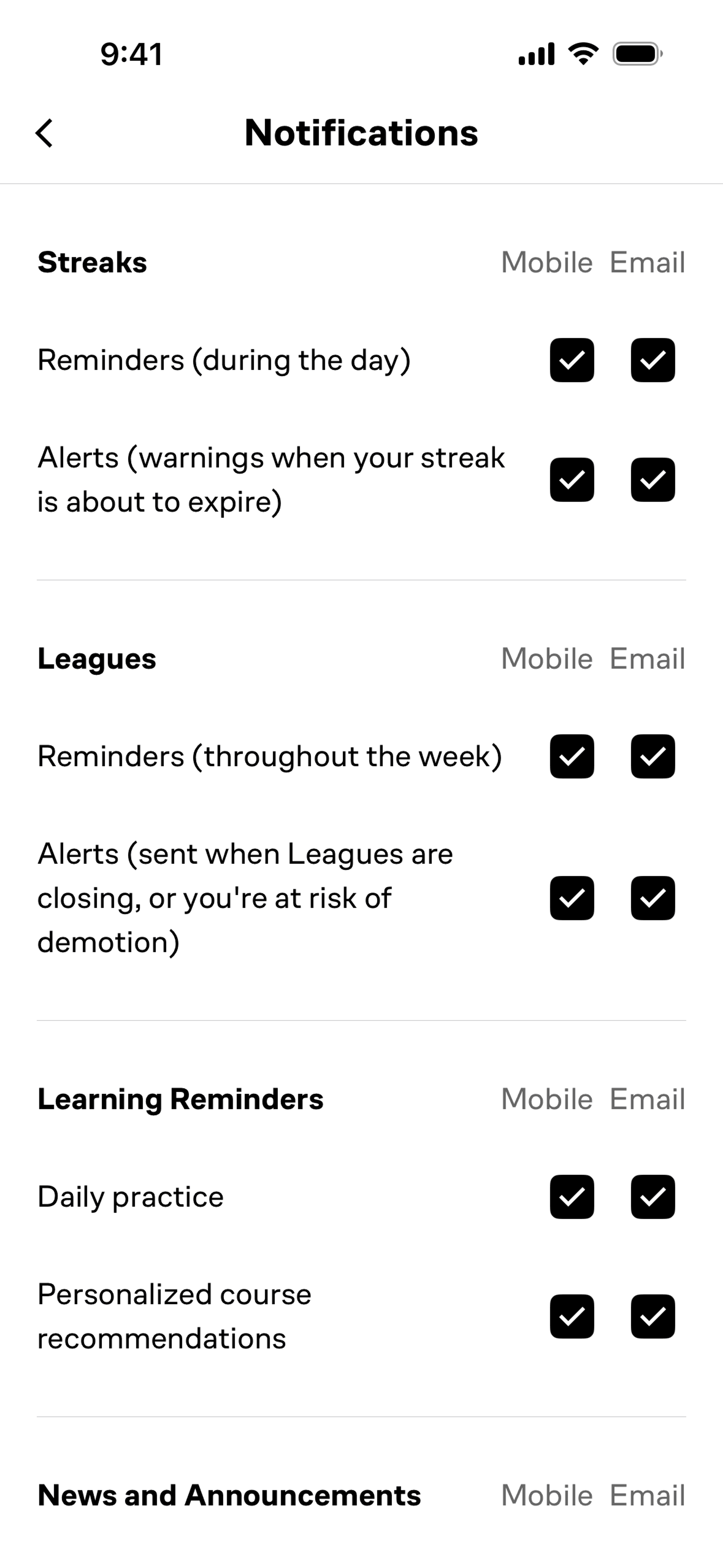 Brilliant iOS Education interface screenshot 8