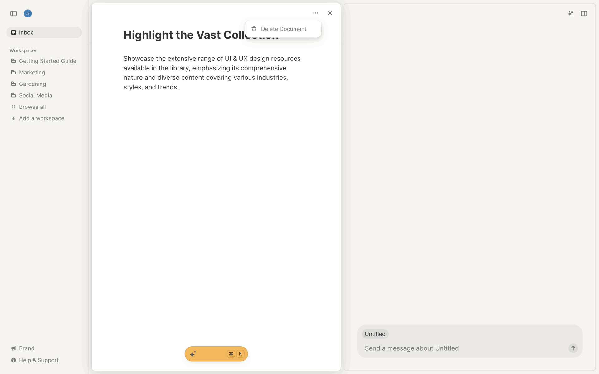 Strut Web AI interface screenshot 19