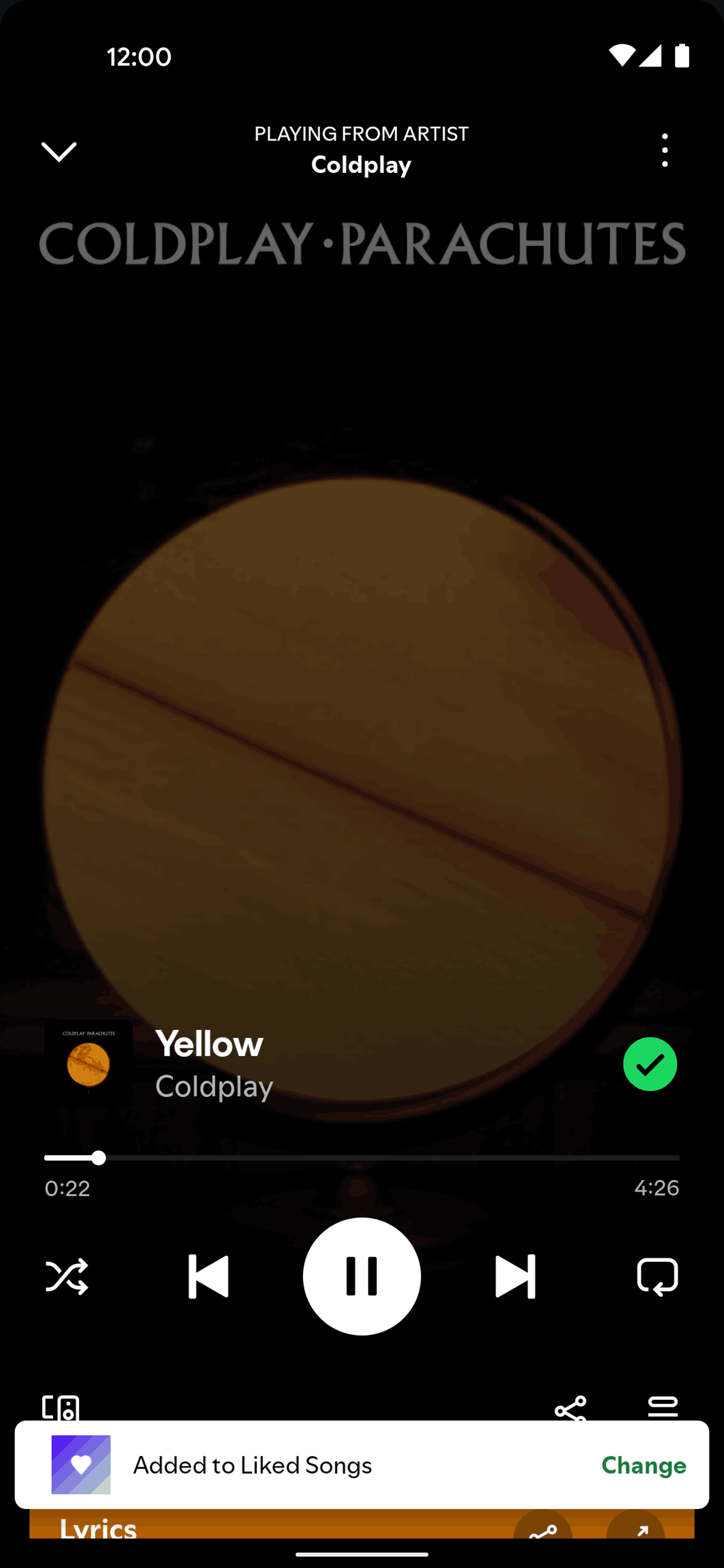 Spotify Android Music & Audio interface screenshot 23