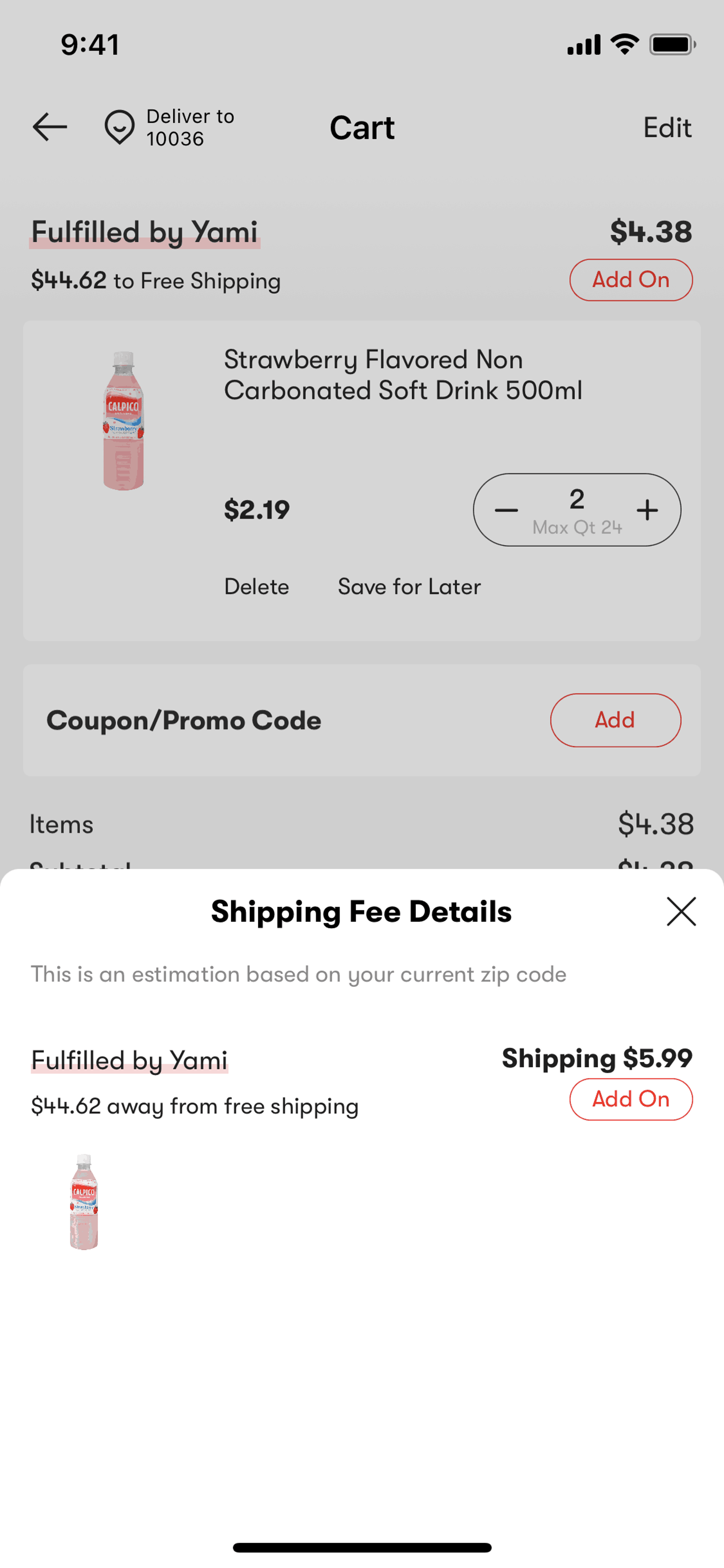 Yamibuy iOS Shopping interface screenshot 7
