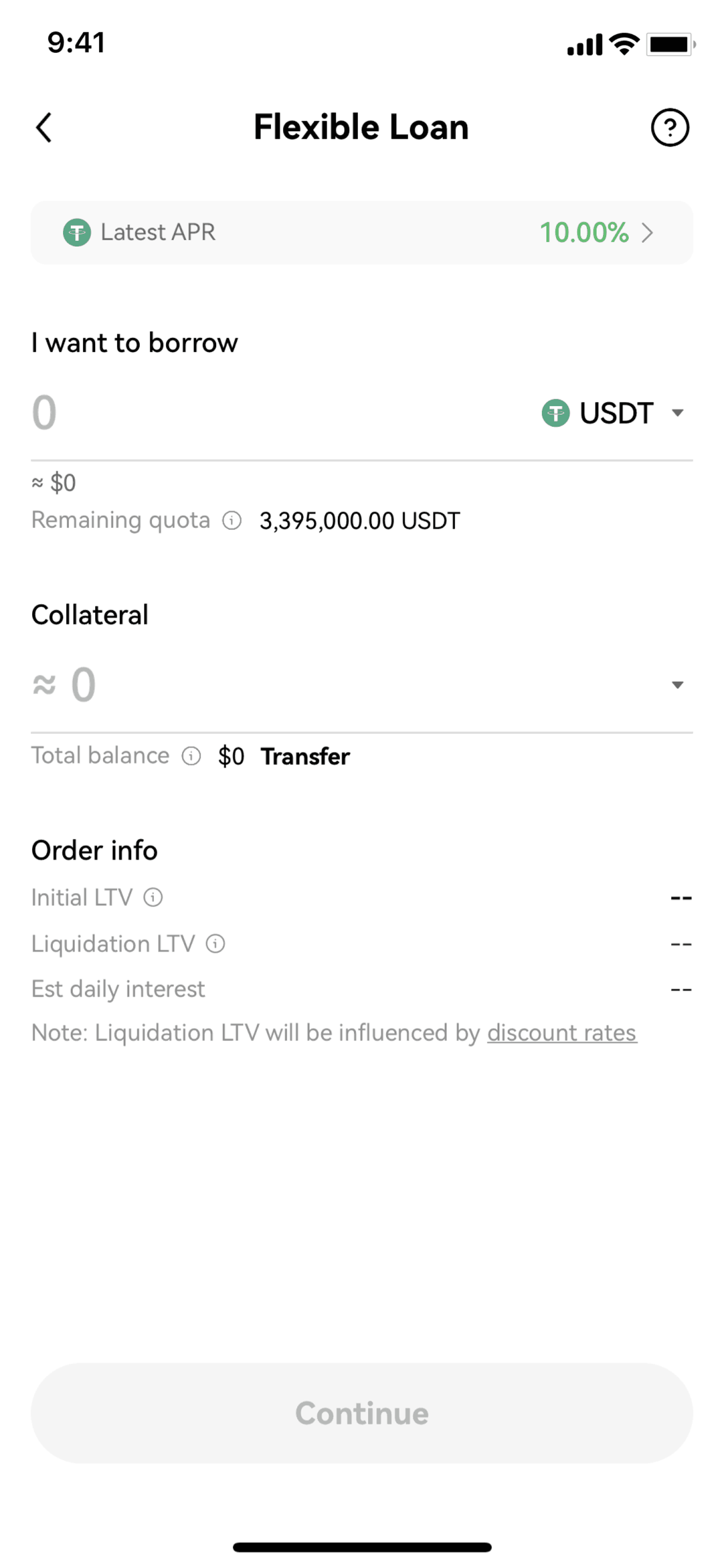 OKX iOS Finance interface screenshot 23