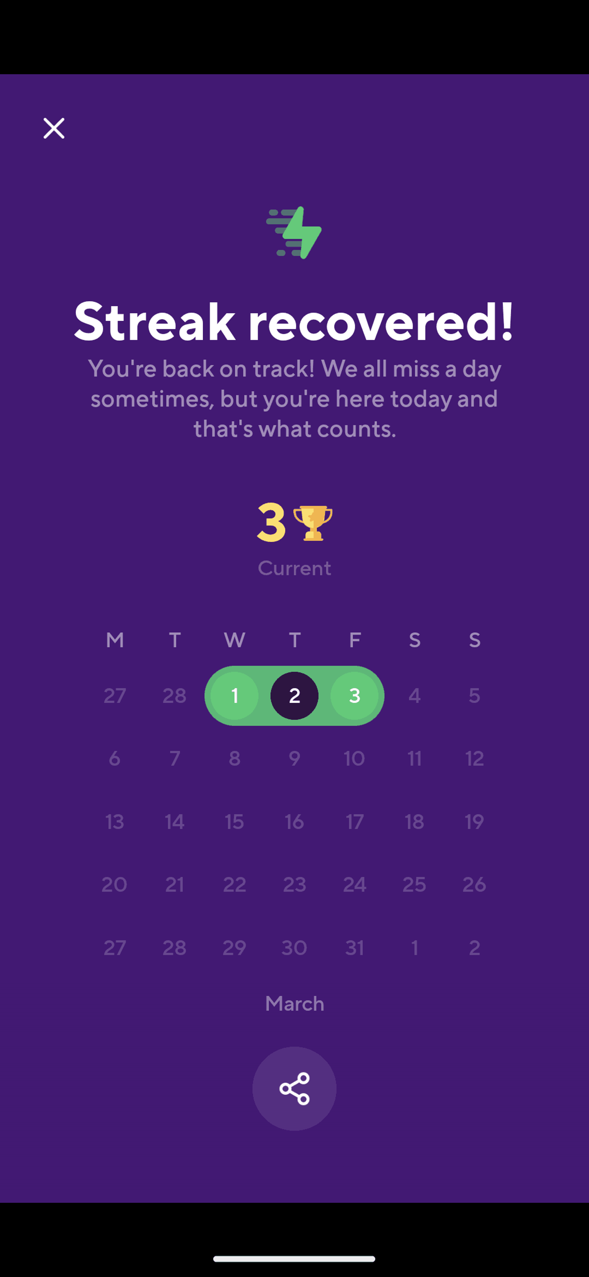 Drops Android Education interface screenshot 18