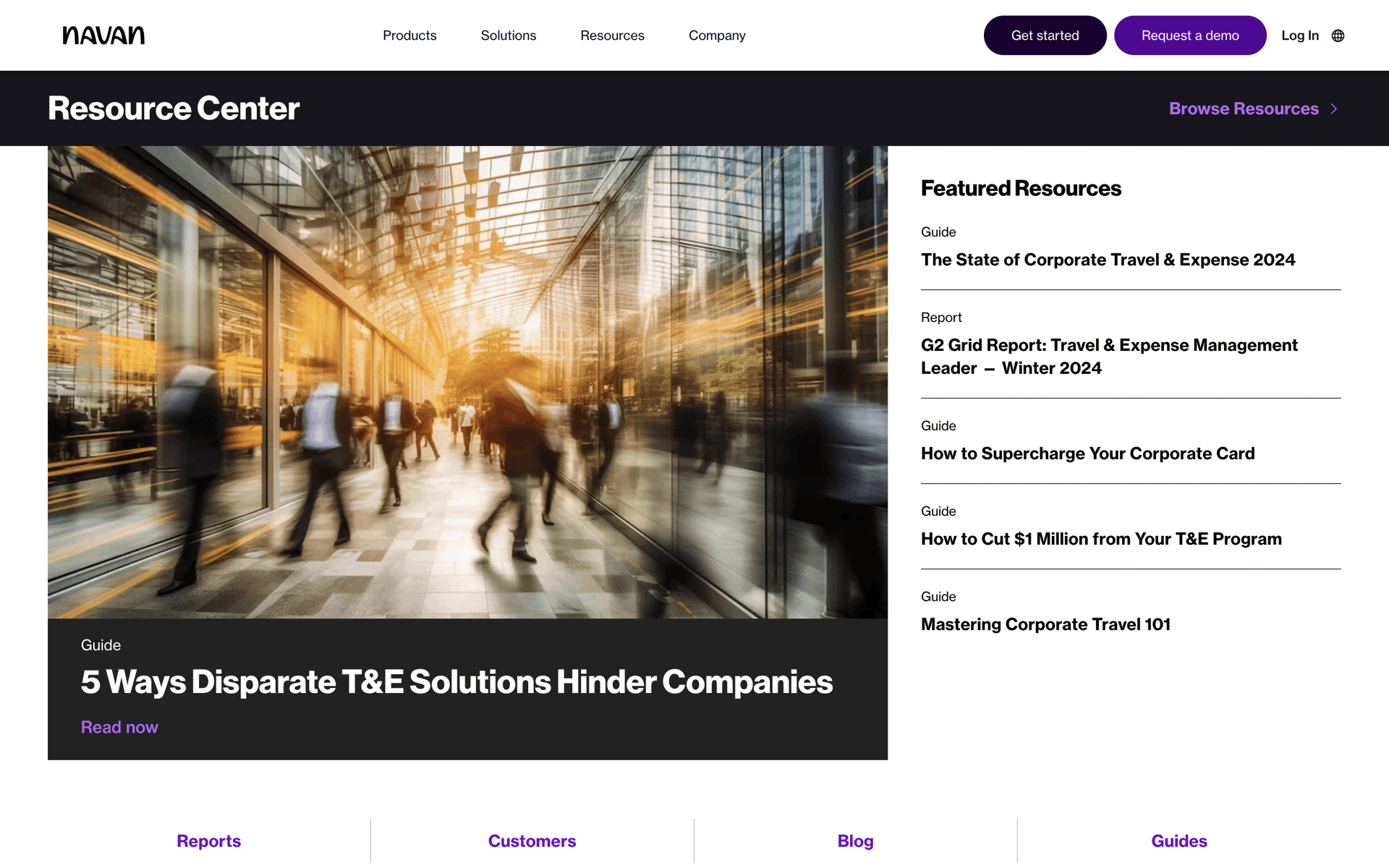 Navan Web Business interface screenshot 14
