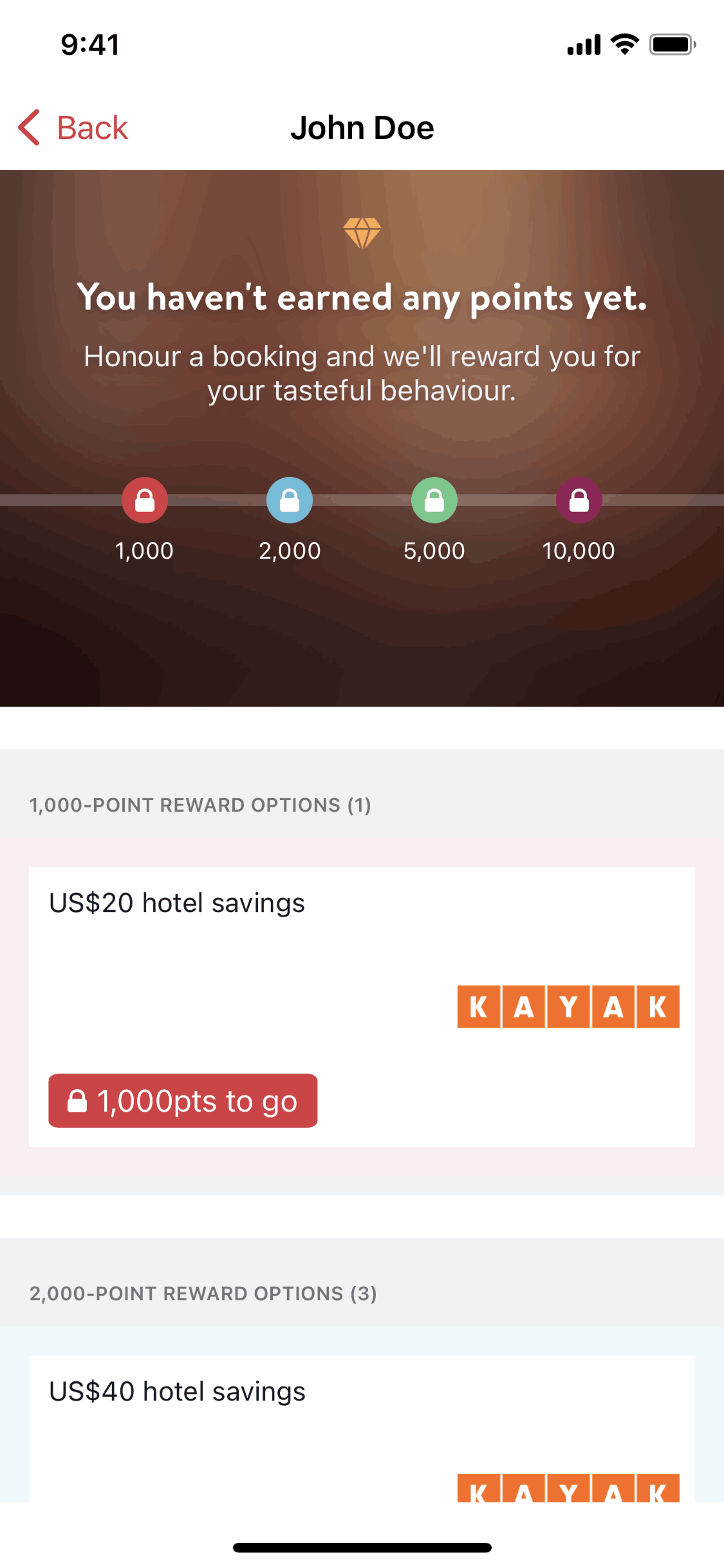 OpenTable iOS Food & Drink interface screenshot 19