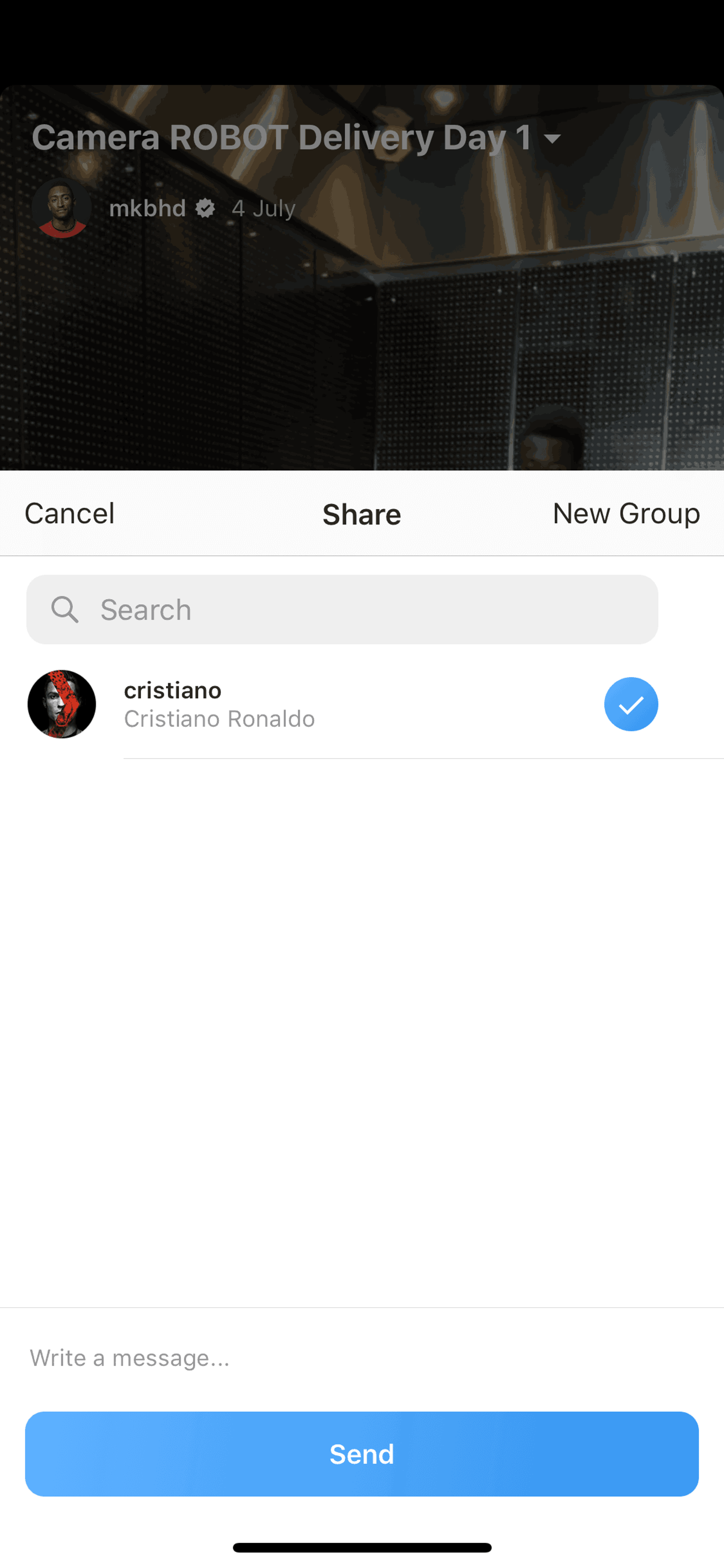 IGTV iOS Photo & Video interface screenshot 23