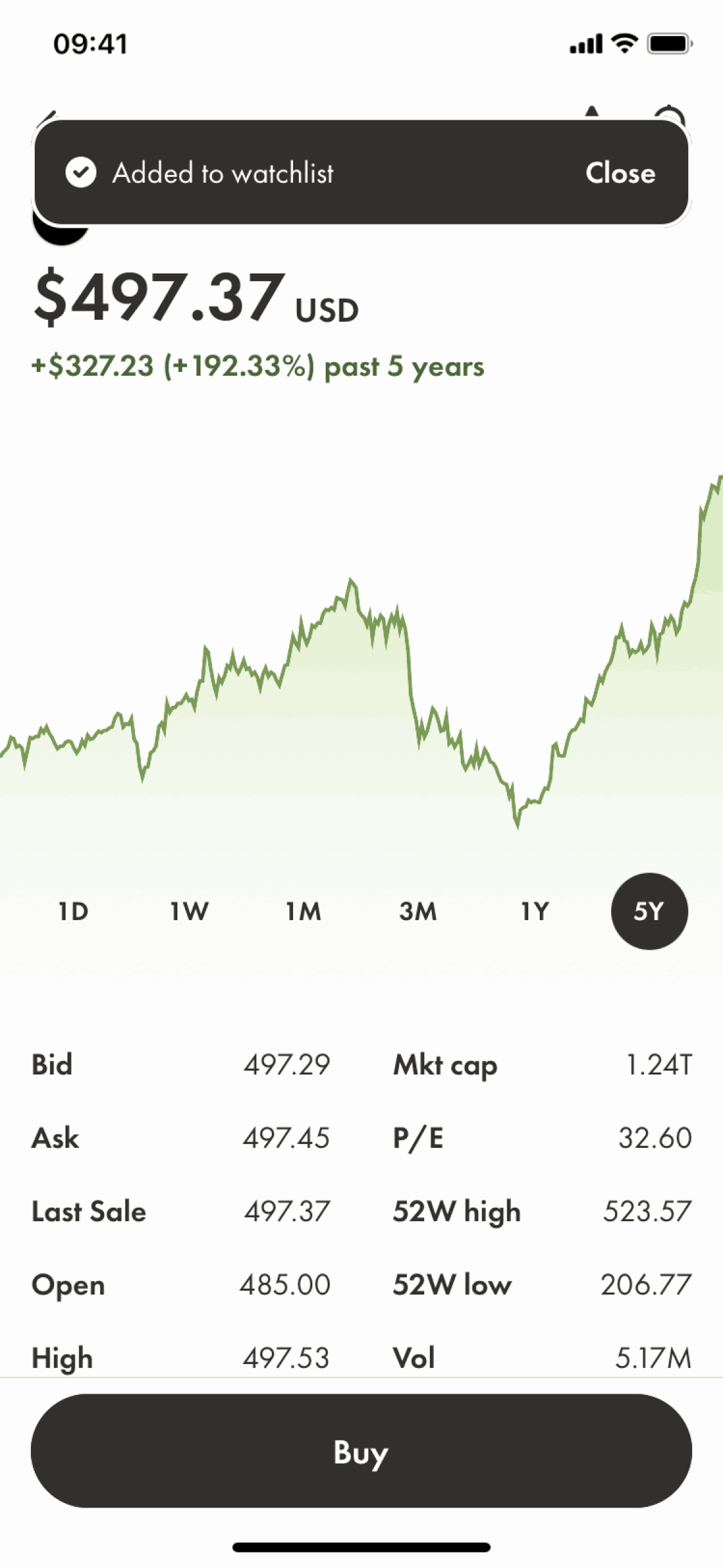 Wealthsimple iOS Finance interface screenshot 22