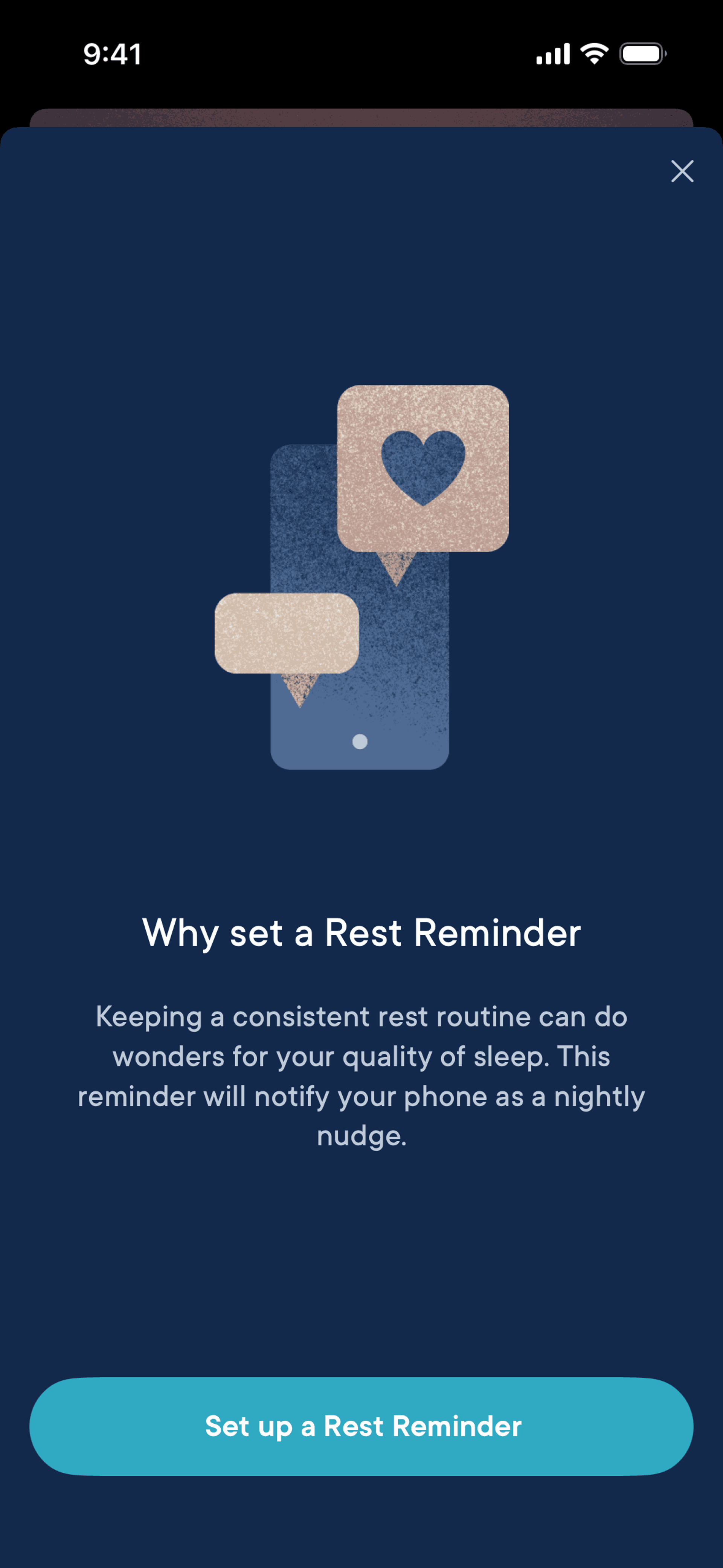 Hatch Sleep iOS Health & Fitness interface screenshot 2