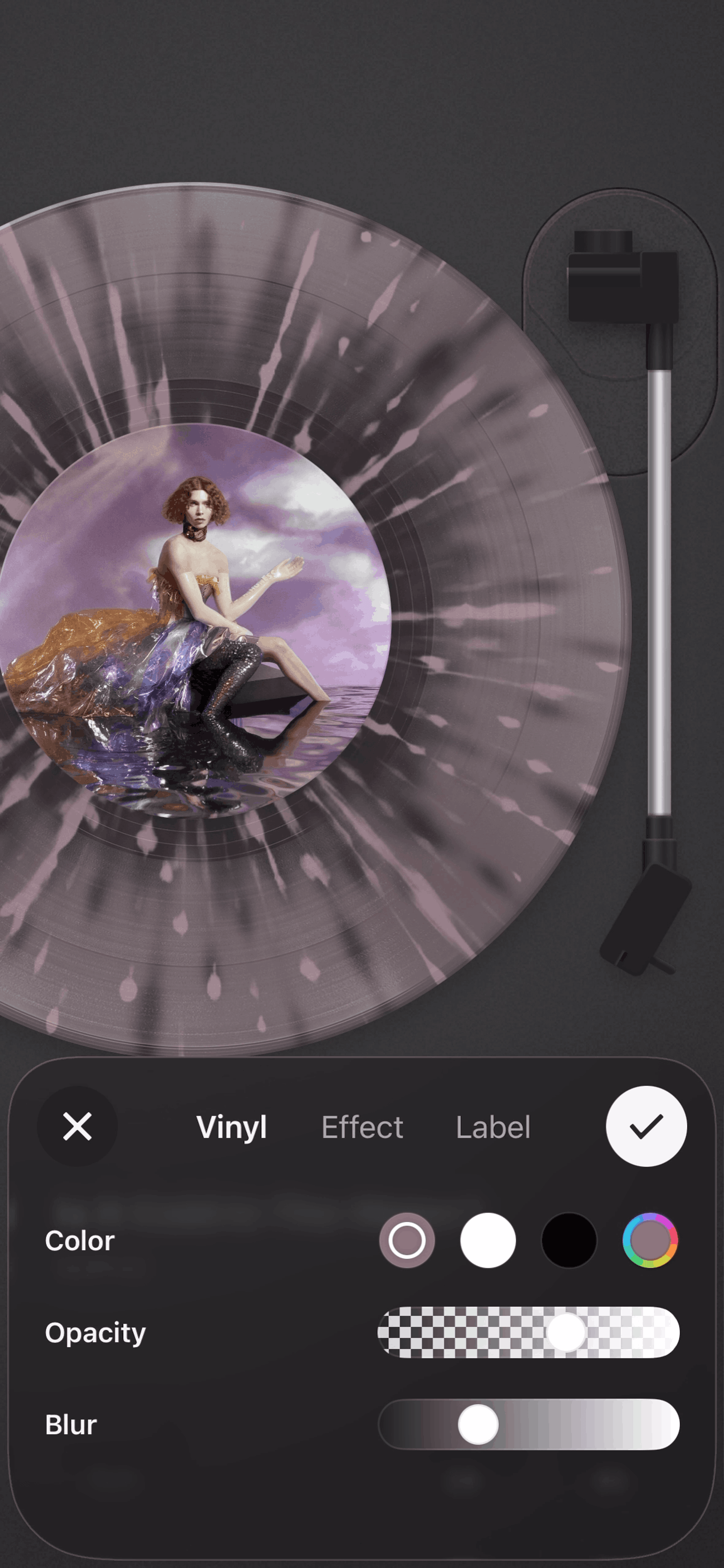 MD Vinyl iOS Music & Audio interface screenshot 23