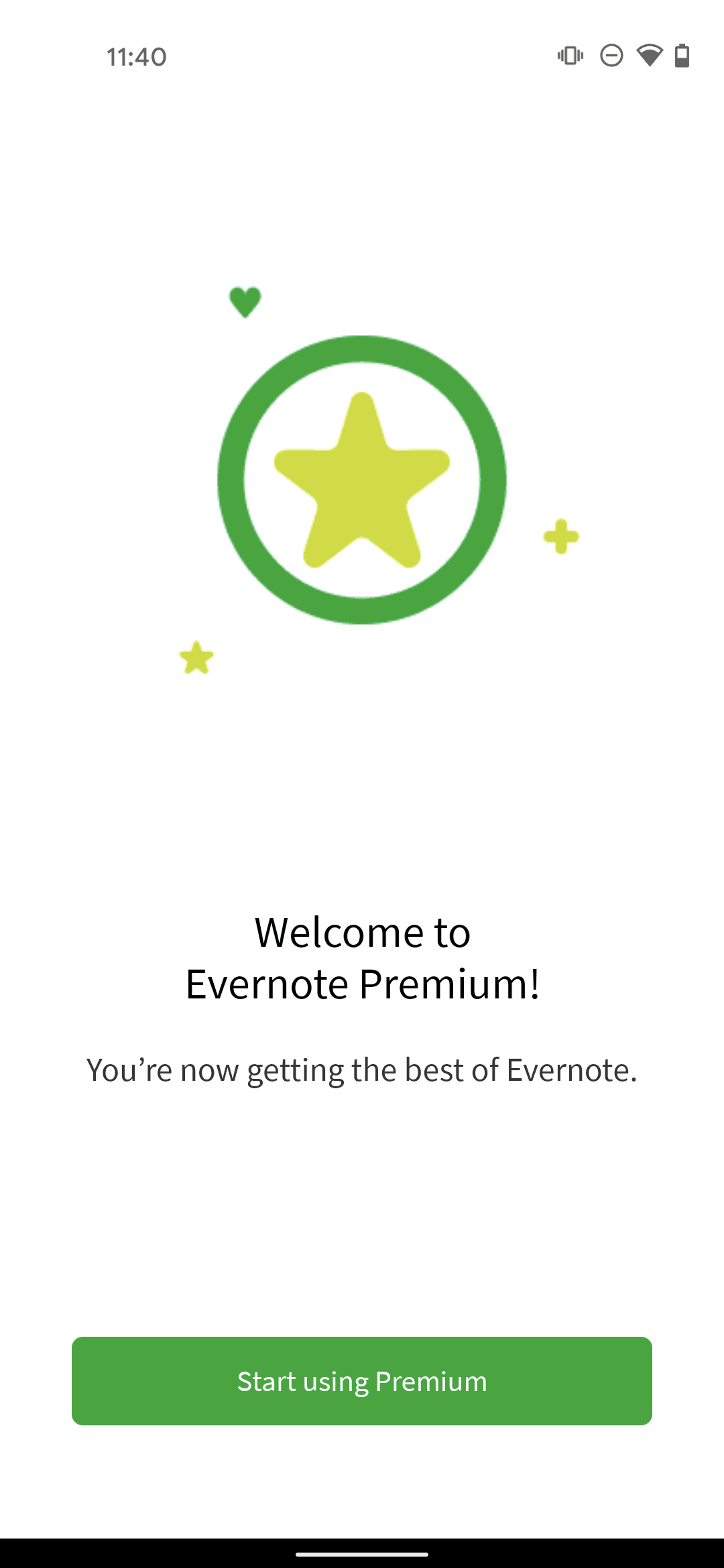 Evernote Android Productivity interface screenshot 9