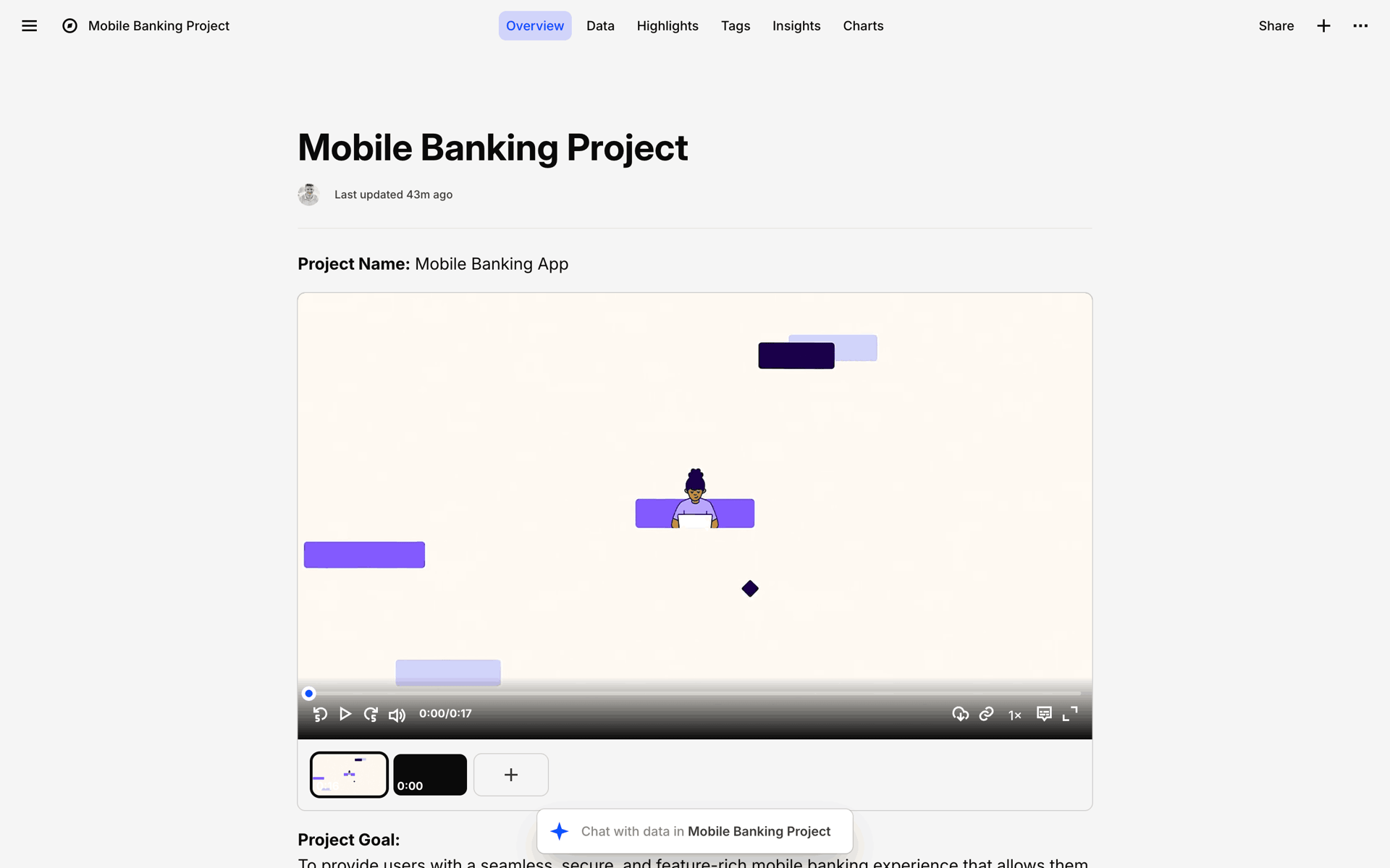 Dovetail Web Business interface screenshot 14