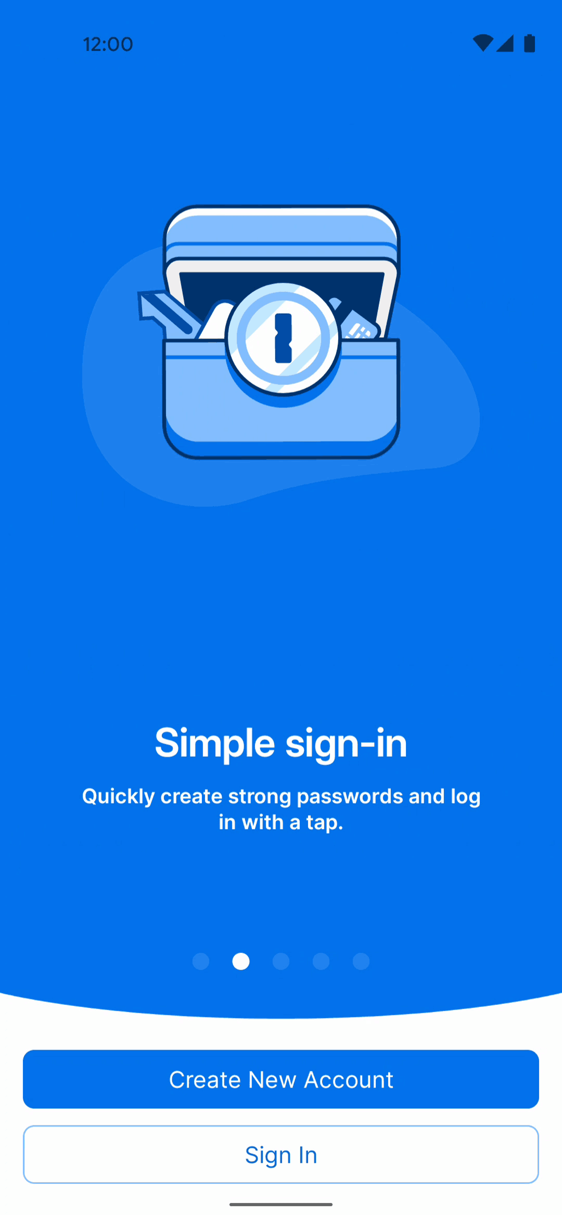 1Password Android Productivity interface screenshot 3