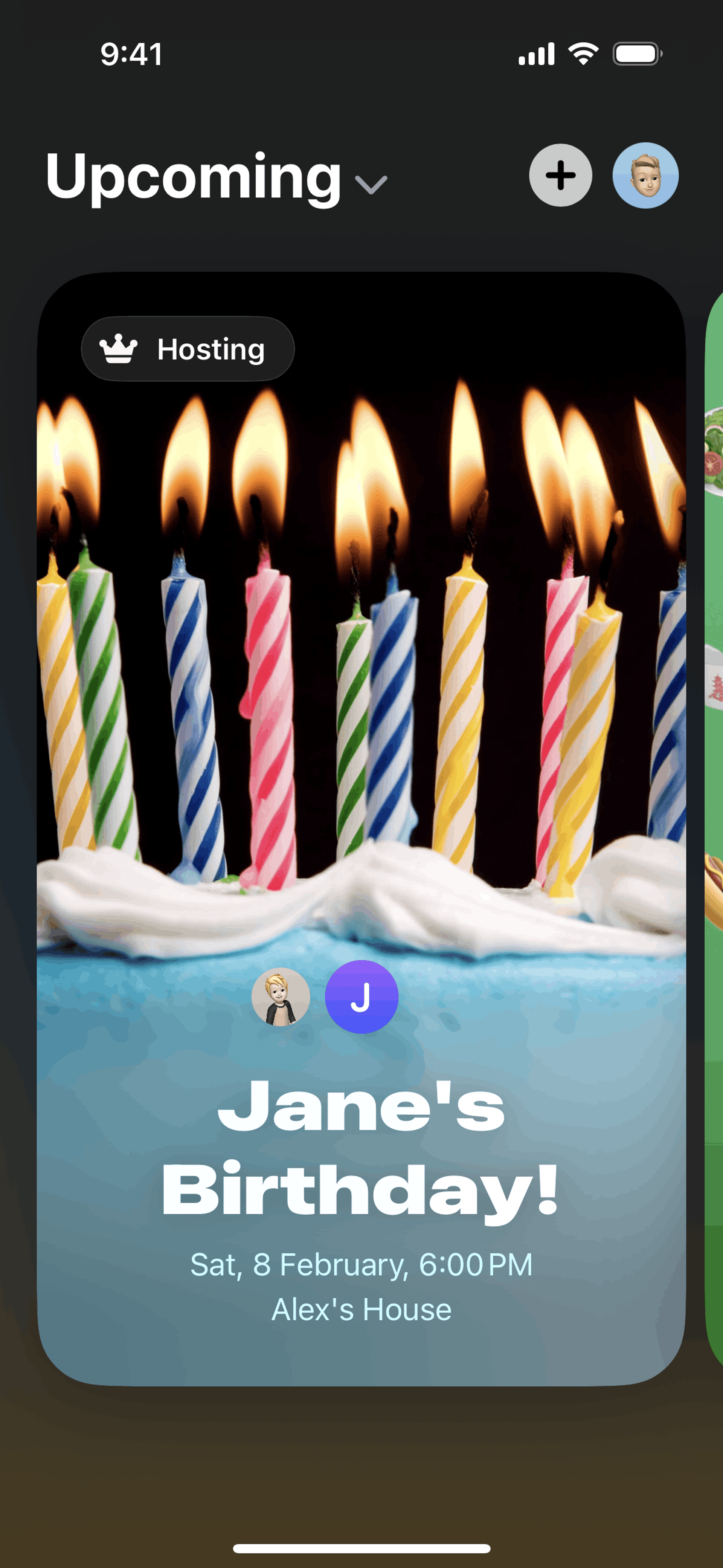 Apple Invites iOS Lifestyle interface screenshot 17