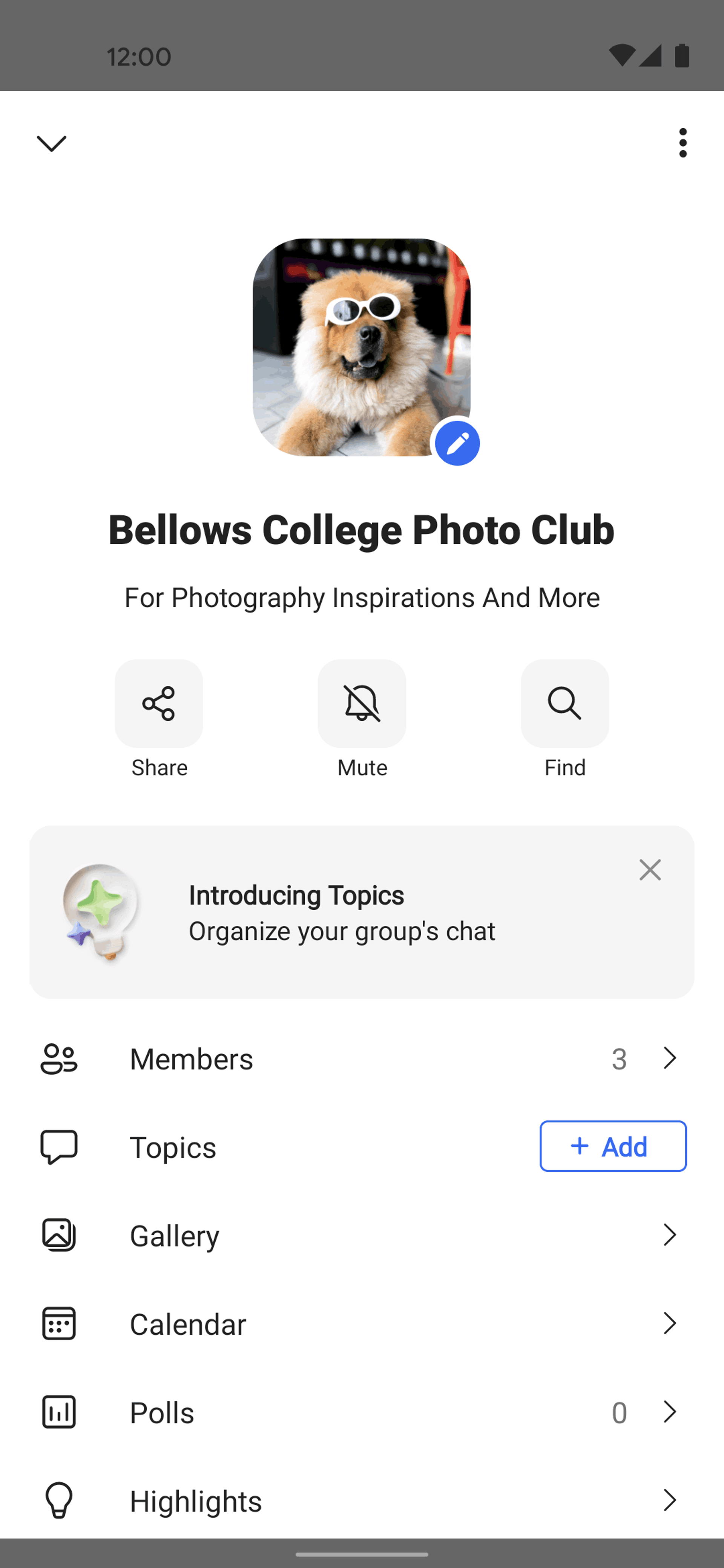 GroupMe Android Social Networking interface screenshot 17