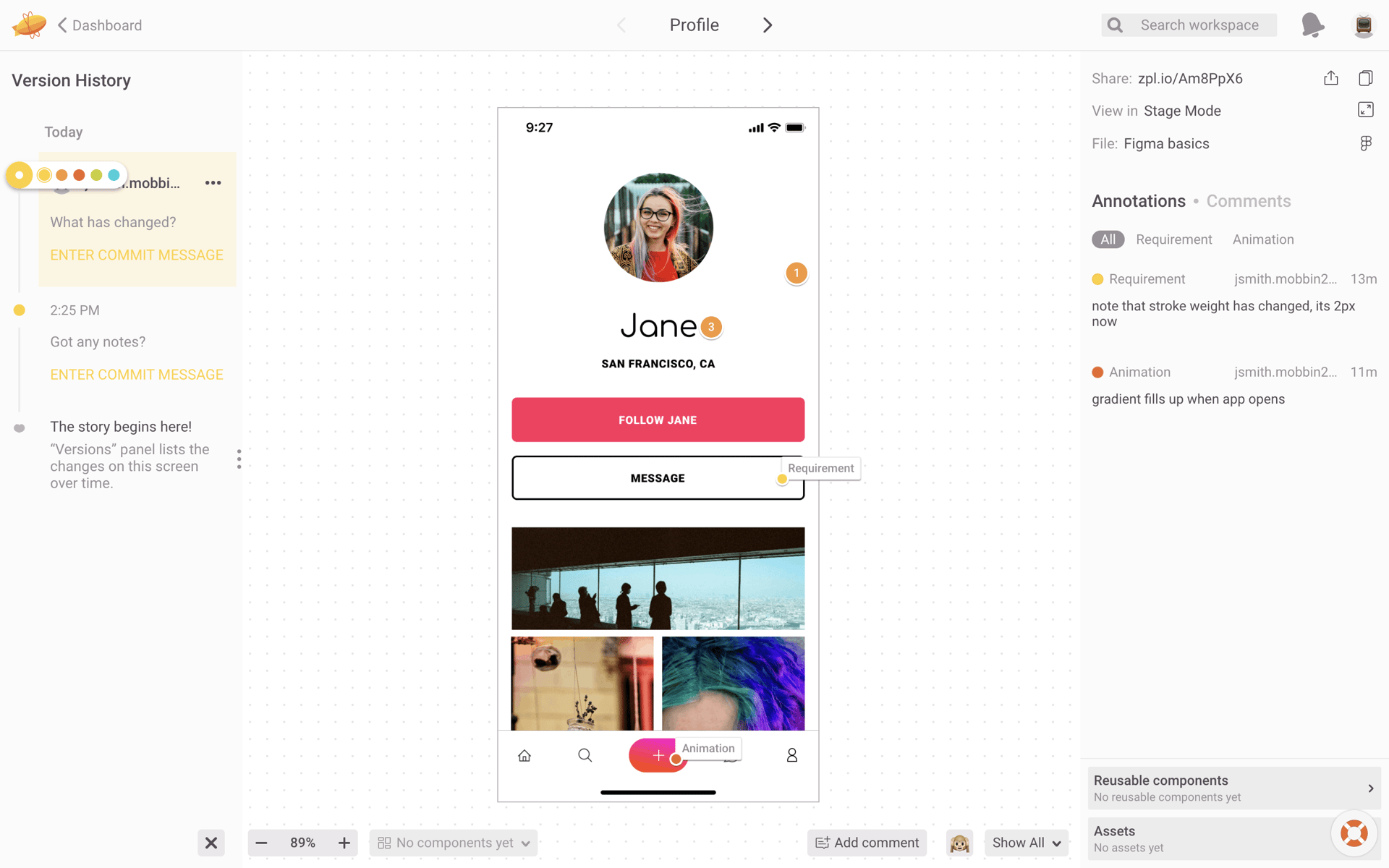 Zeplin Web Productivity interface screenshot 7