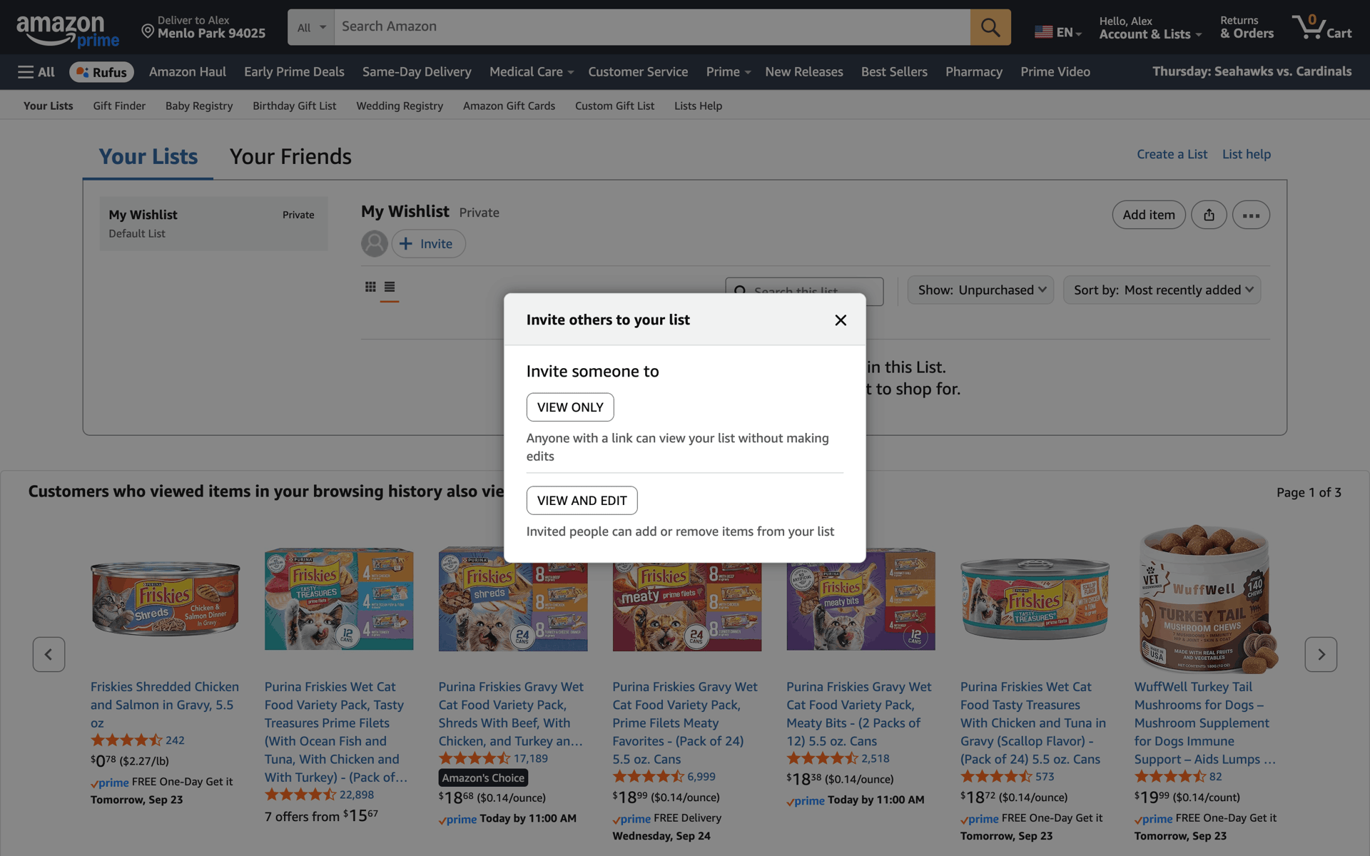 Amazon Web Shopping interface screenshot 7