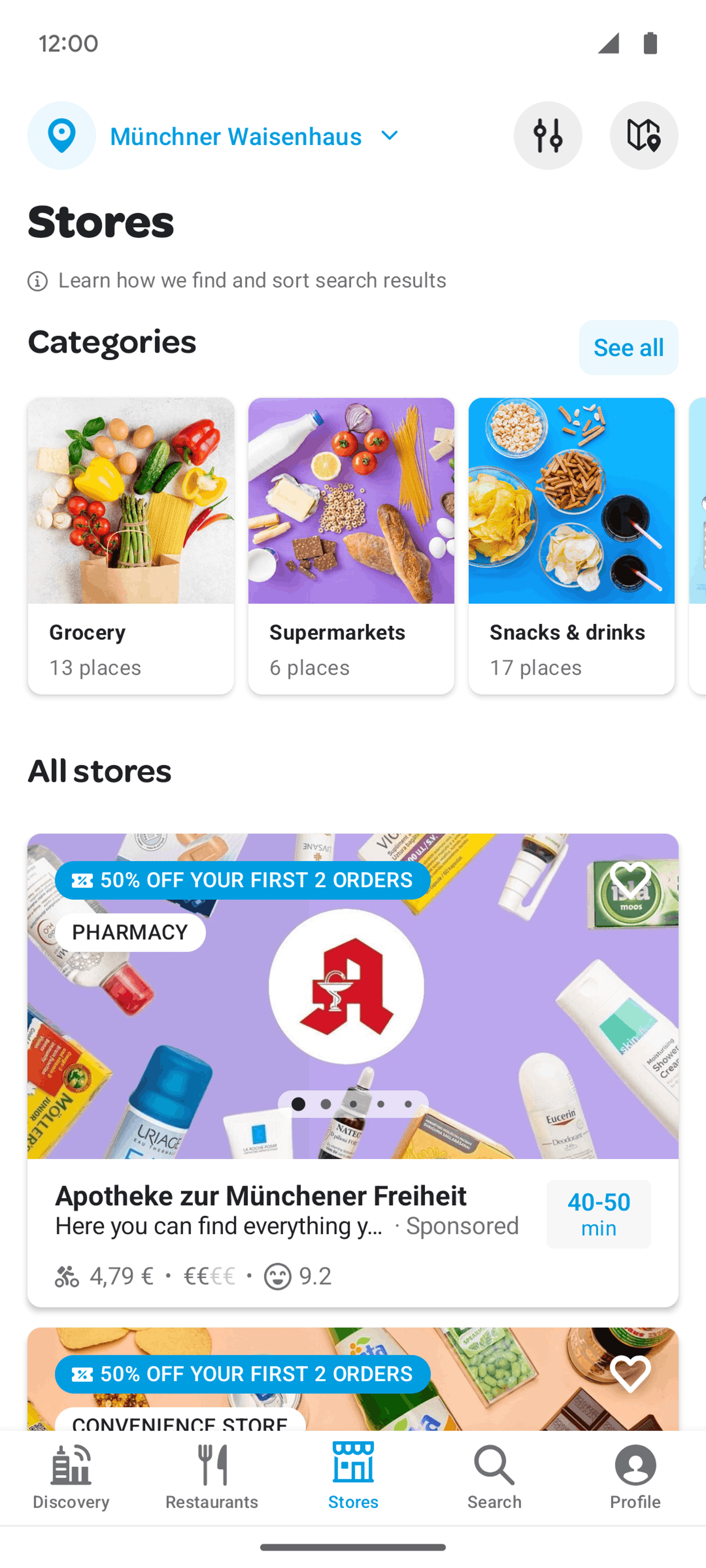 Wolt Delivery Android Food & Drink interface screenshot 8