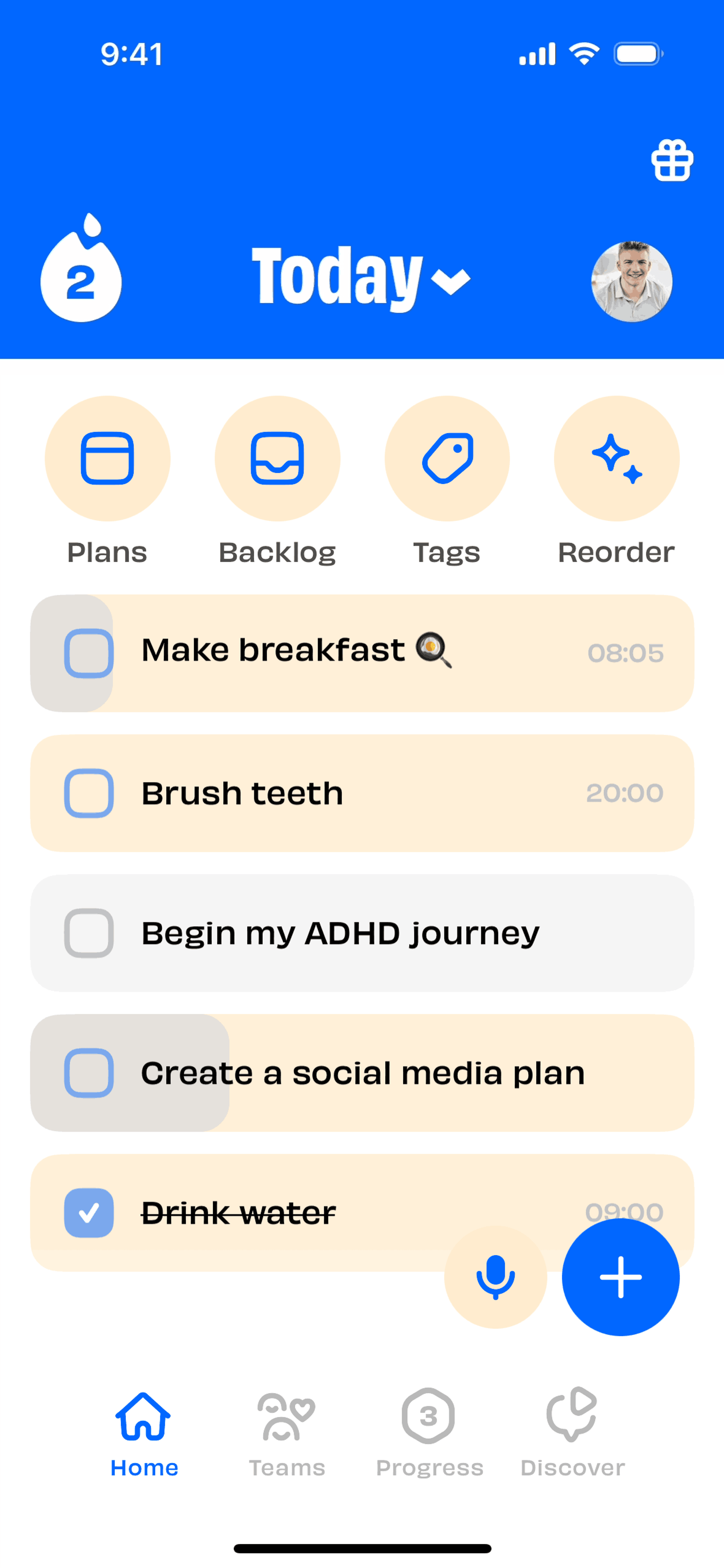 Numo iOS Productivity interface screenshot 14