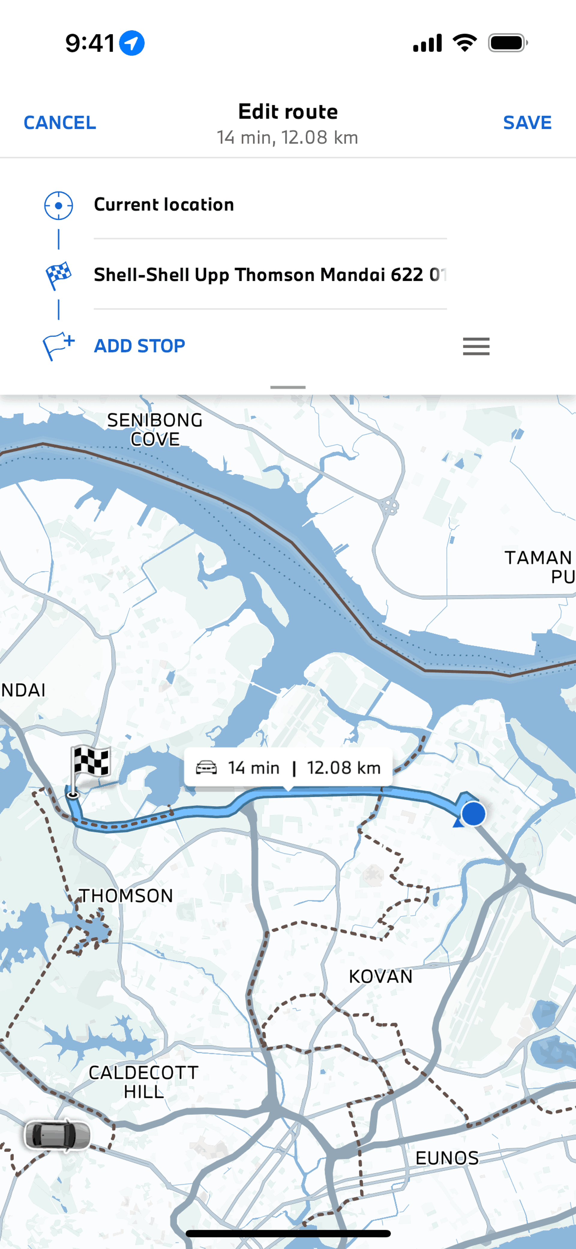 My BMW iOS Travel & Transportation interface screenshot 2