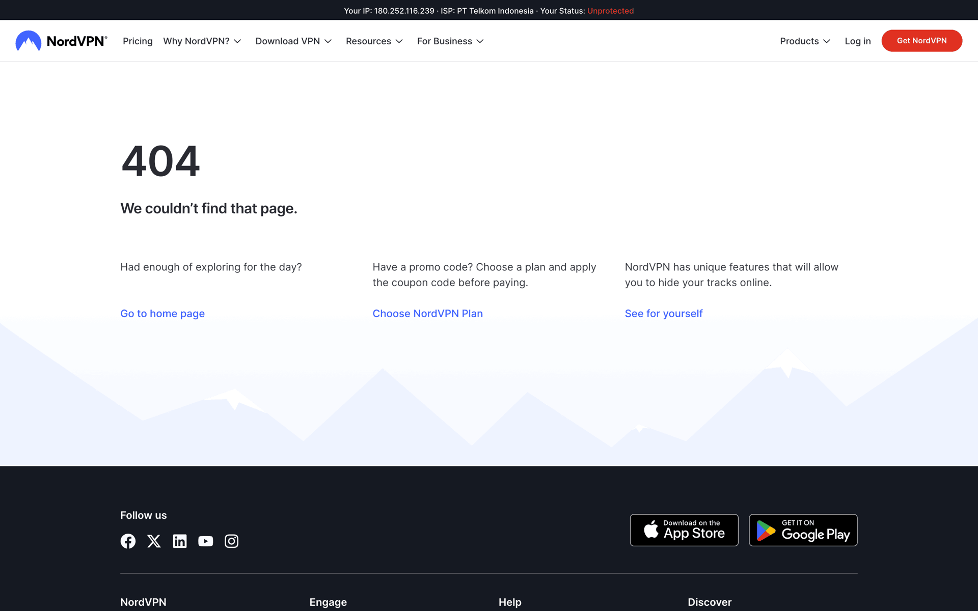 NordVPN Web Developer Tools interface screenshot 3