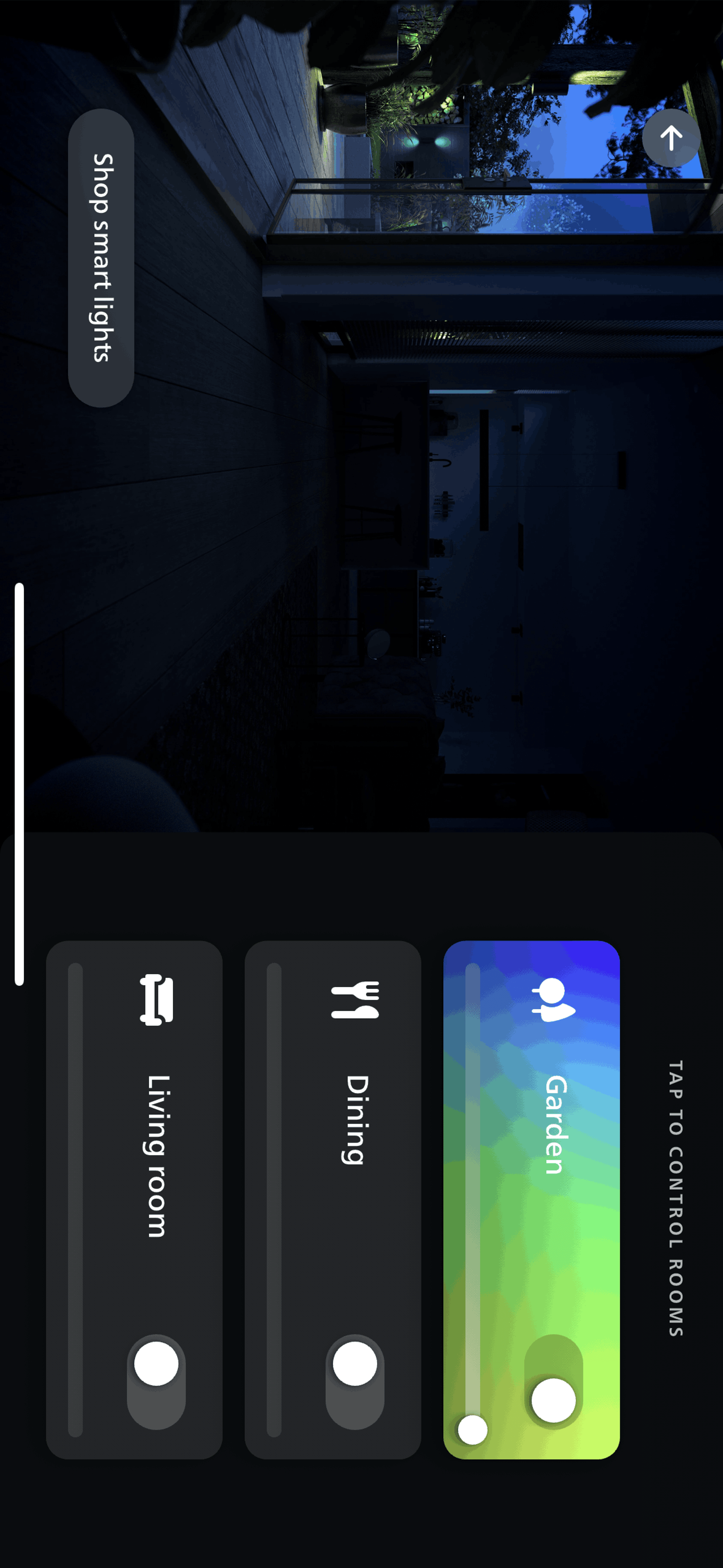 Philips Hue iOS Lifestyle interface screenshot 23