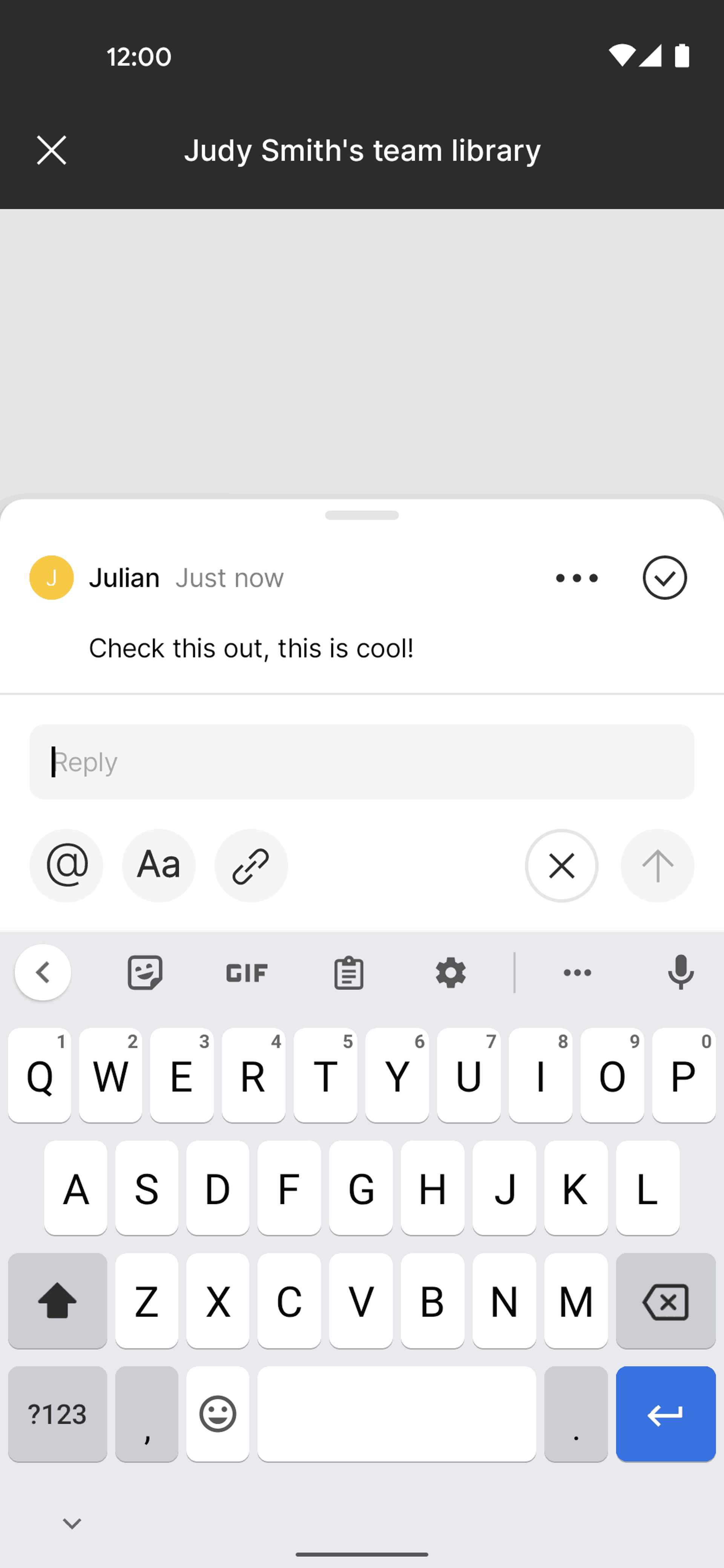 Figma Android Collaboration interface screenshot 10