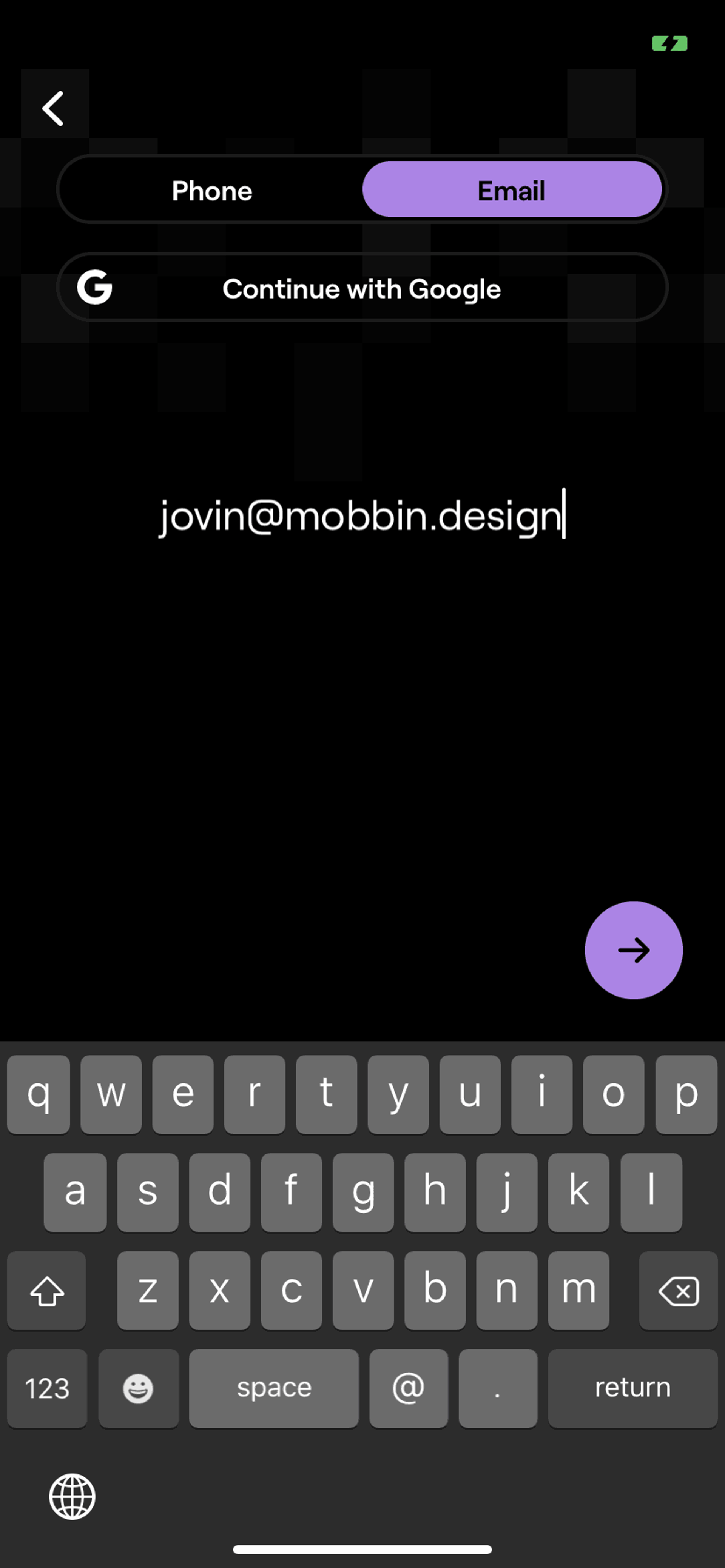 Powder iOS Social Networking interface screenshot 6