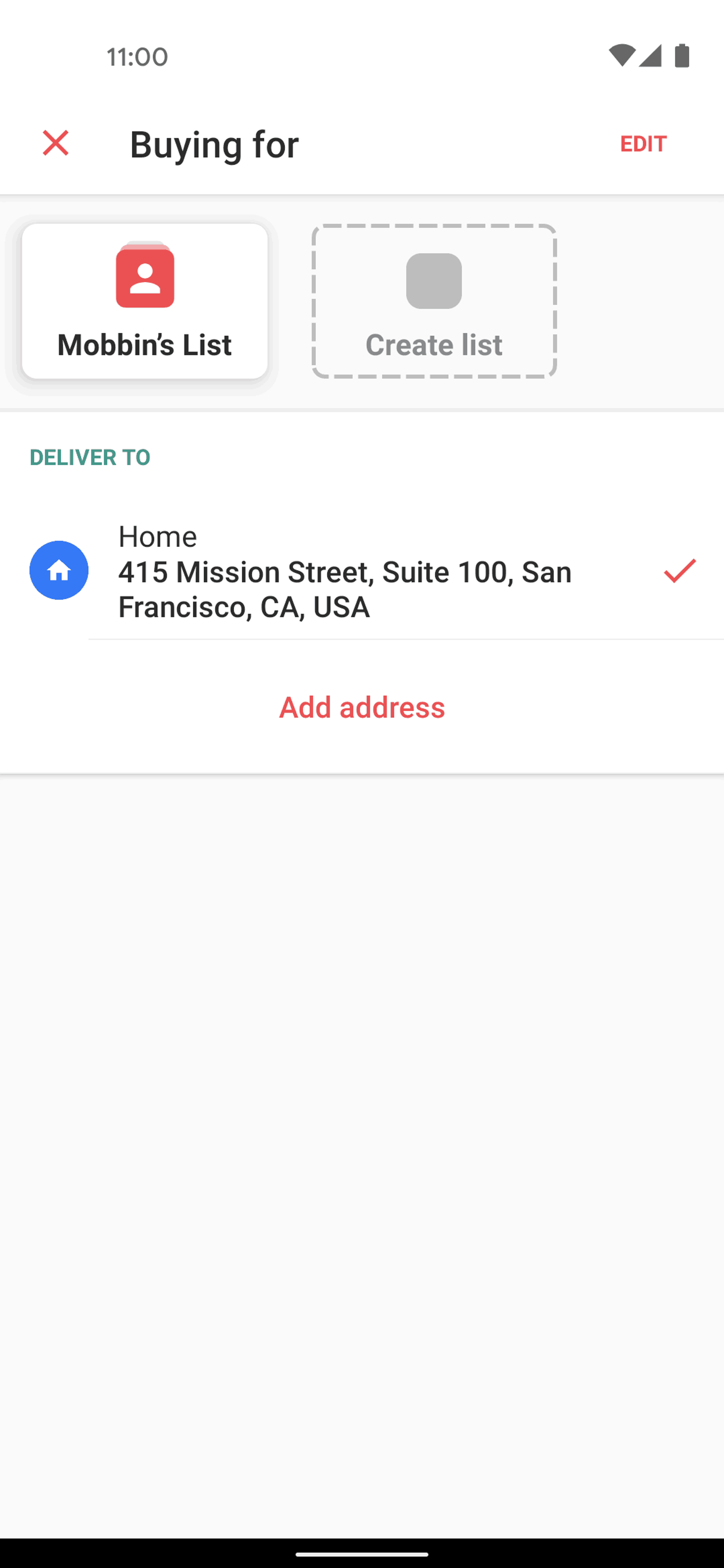 Cornershop Android Food & Drink interface screenshot 2